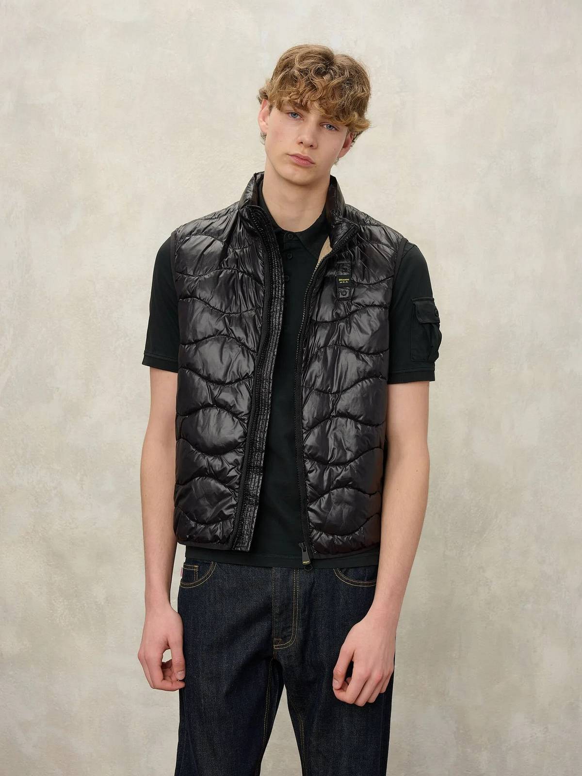 BLAUER Danny sans manches Homme noir Photo 2