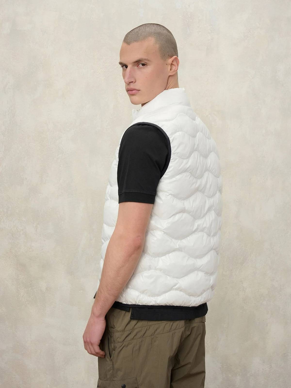 BLAUER Danny sans manches Homme blanc Photo 4