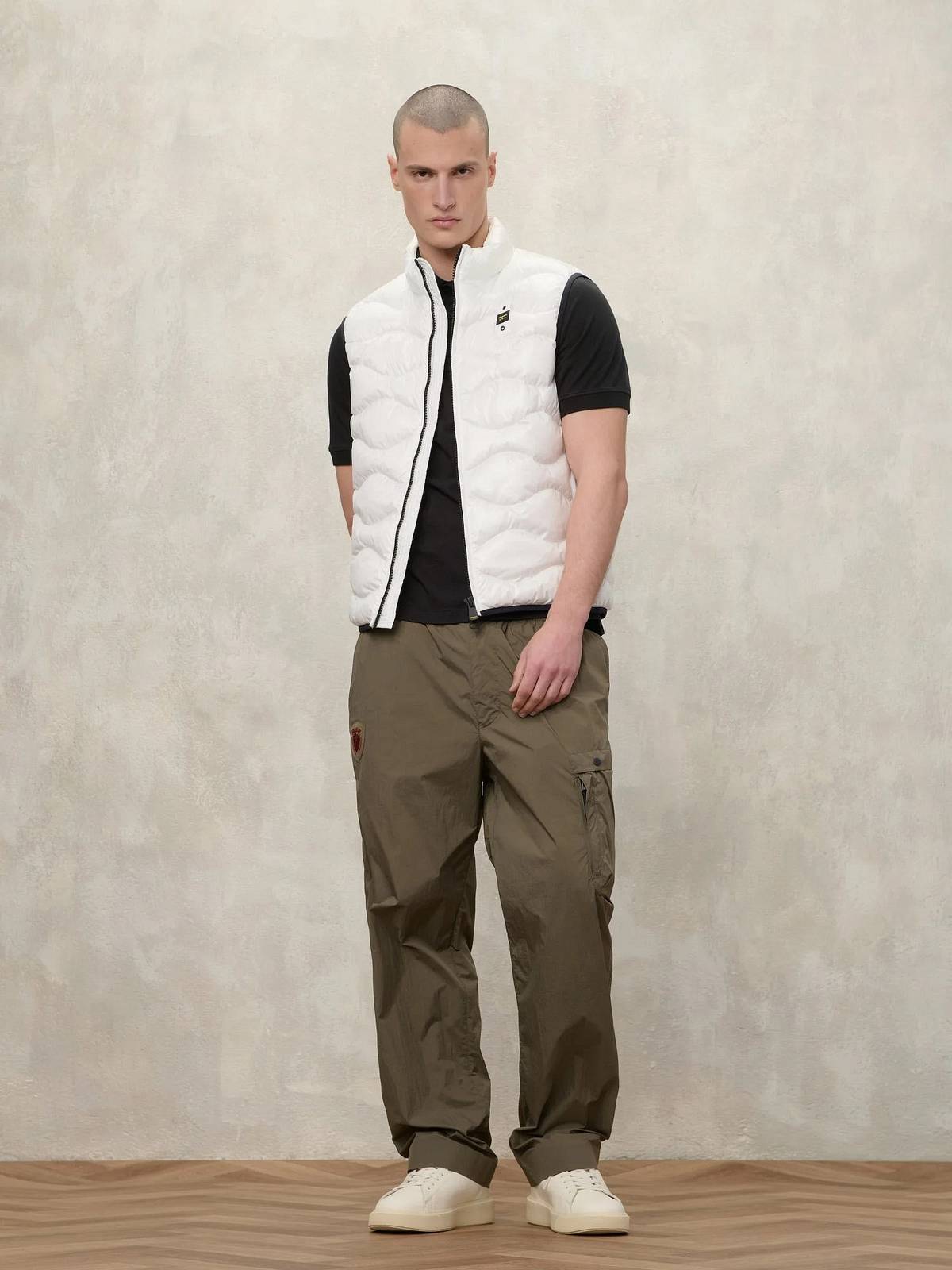BLAUER Danny sans manches Homme blanc Photo 5