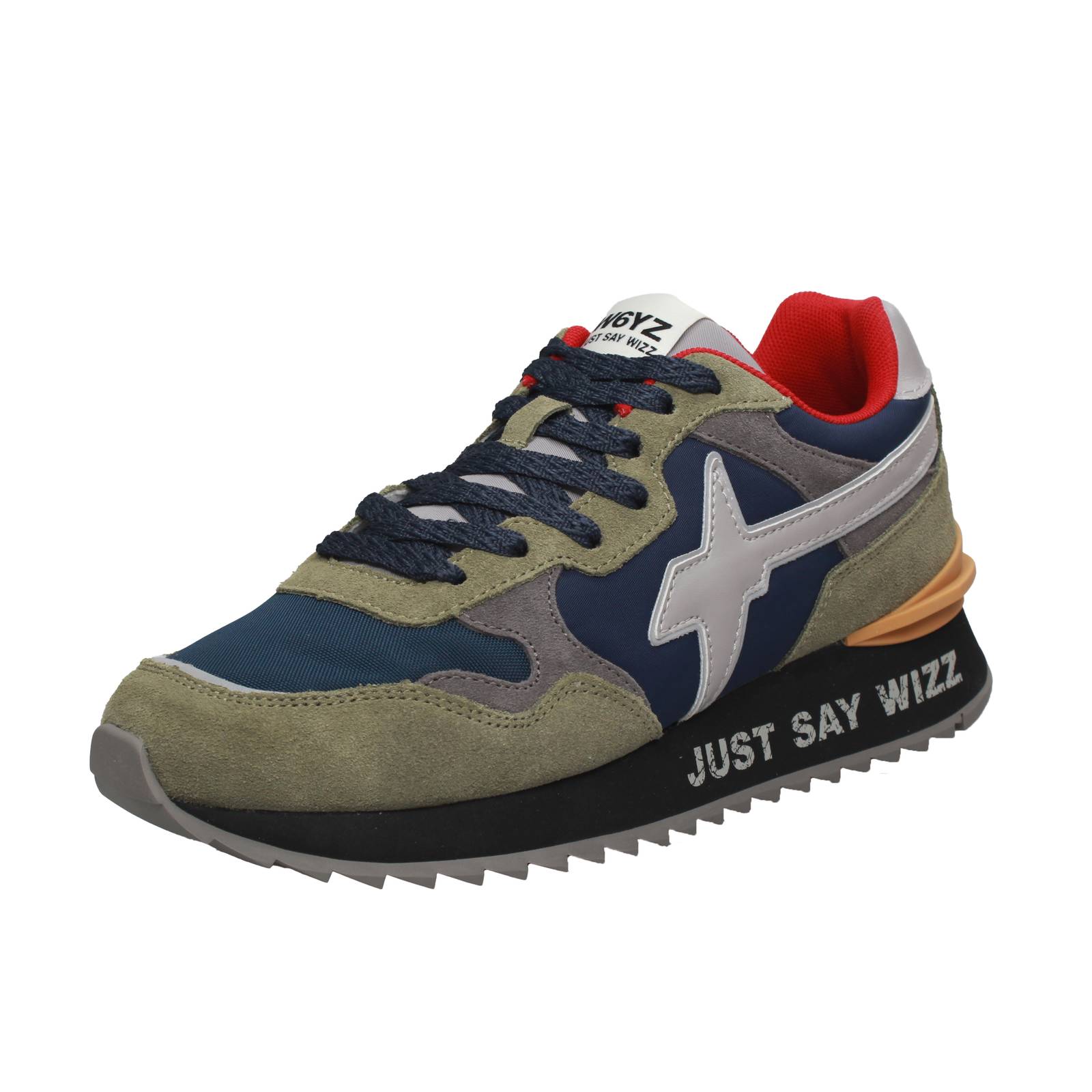W6YZ Wizz Yak - Sneakers aus Wildleder Herren grün