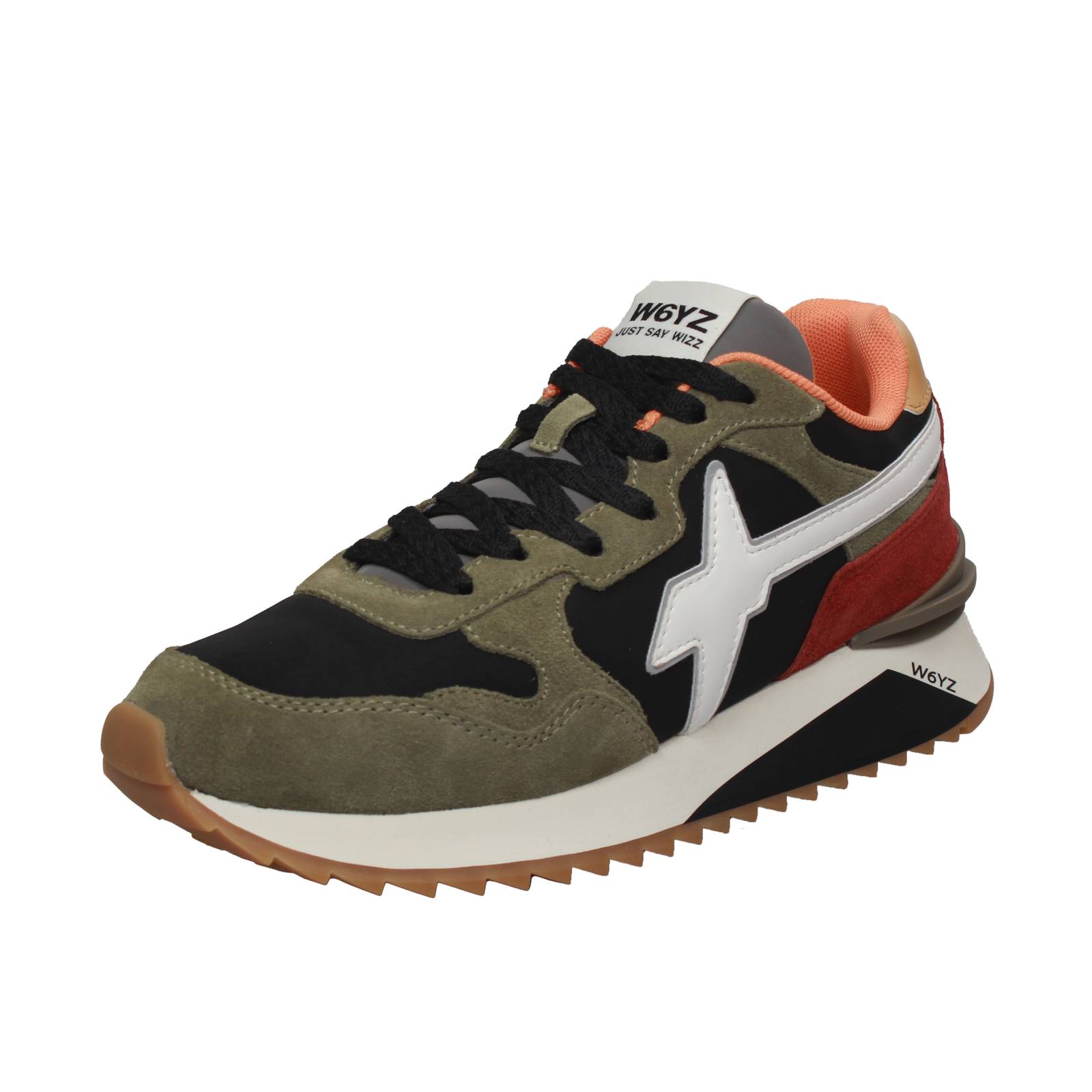 Yak Scarpe Just Say Wizz W6YZ Wizz Yak Sneakers In Suede Man Black