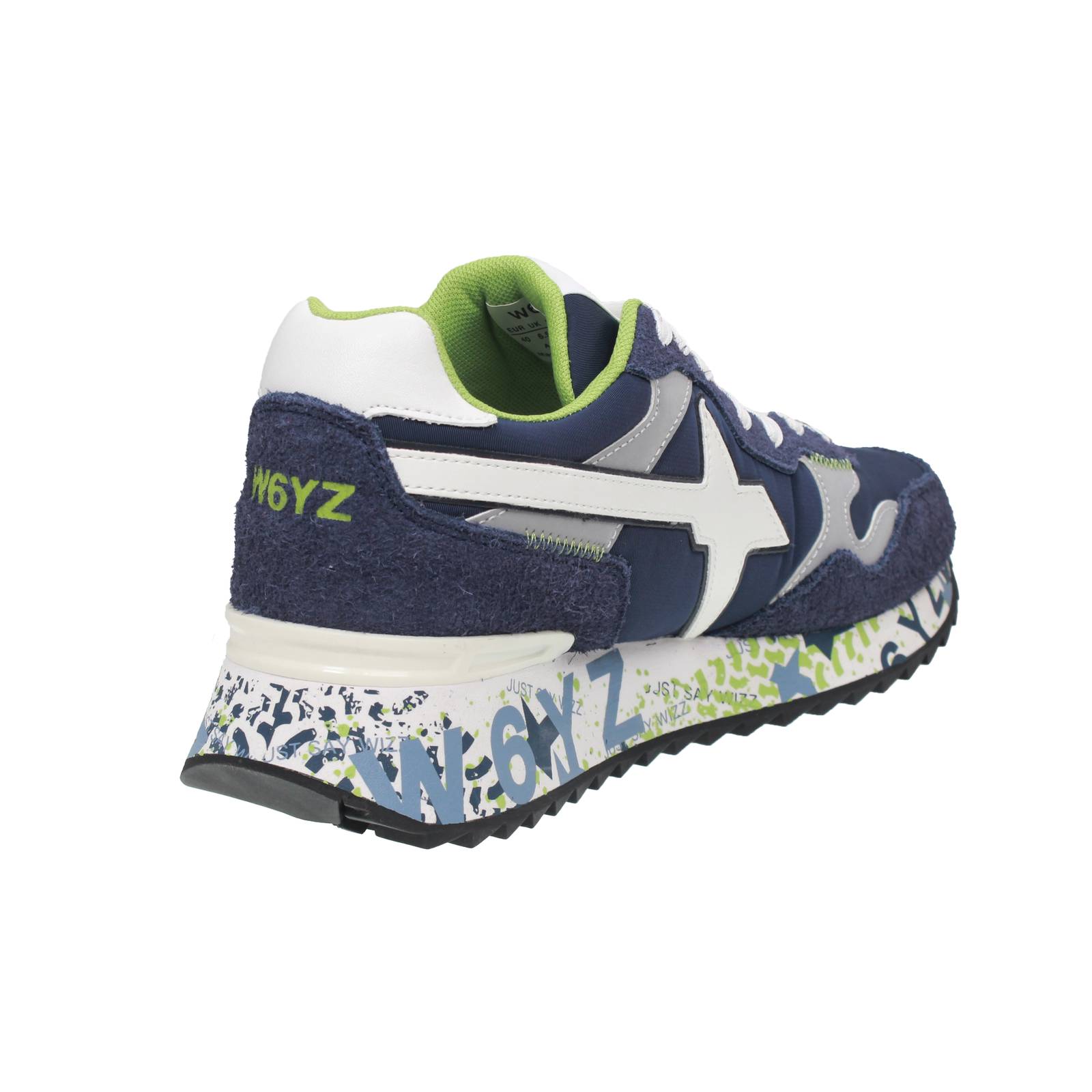 W6YZ Wizz Yak - Sneakers en daim Homme bleu Photo 4