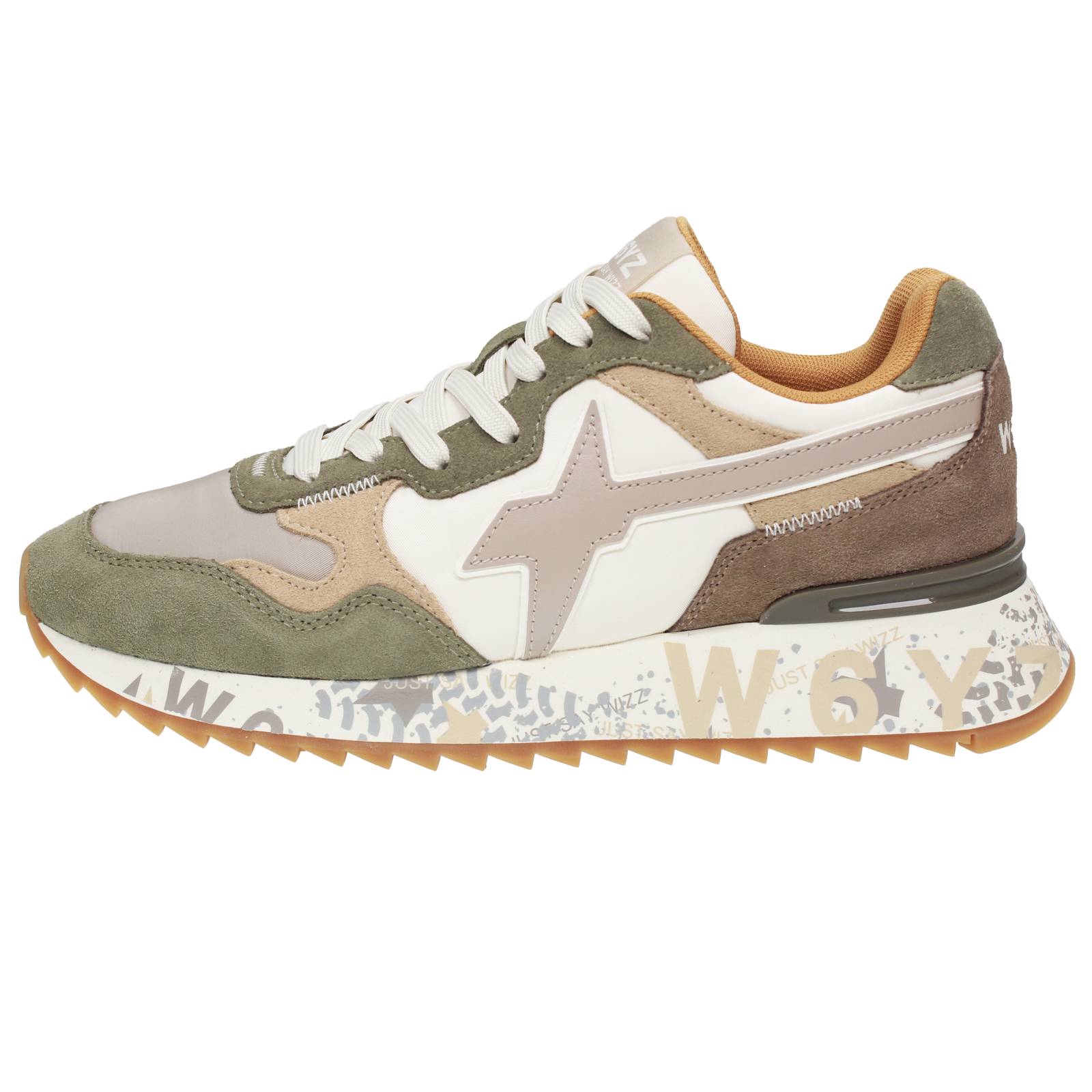 W6YZ Wizz Yak - Sneakers en daim Homme vert Photo 3