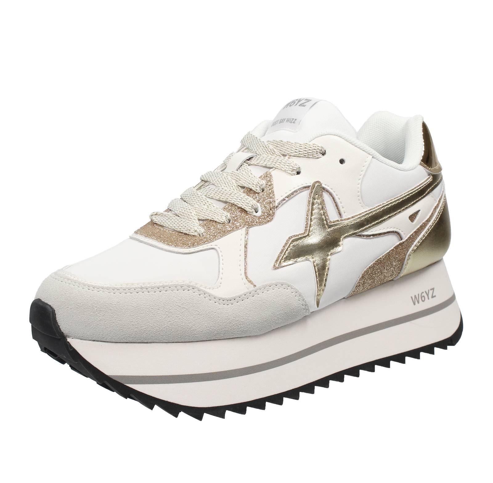 W6yz Wizz Deva - Кроссовки на платформе от Pelle Bianco - Кроссовки Donna Scarpe