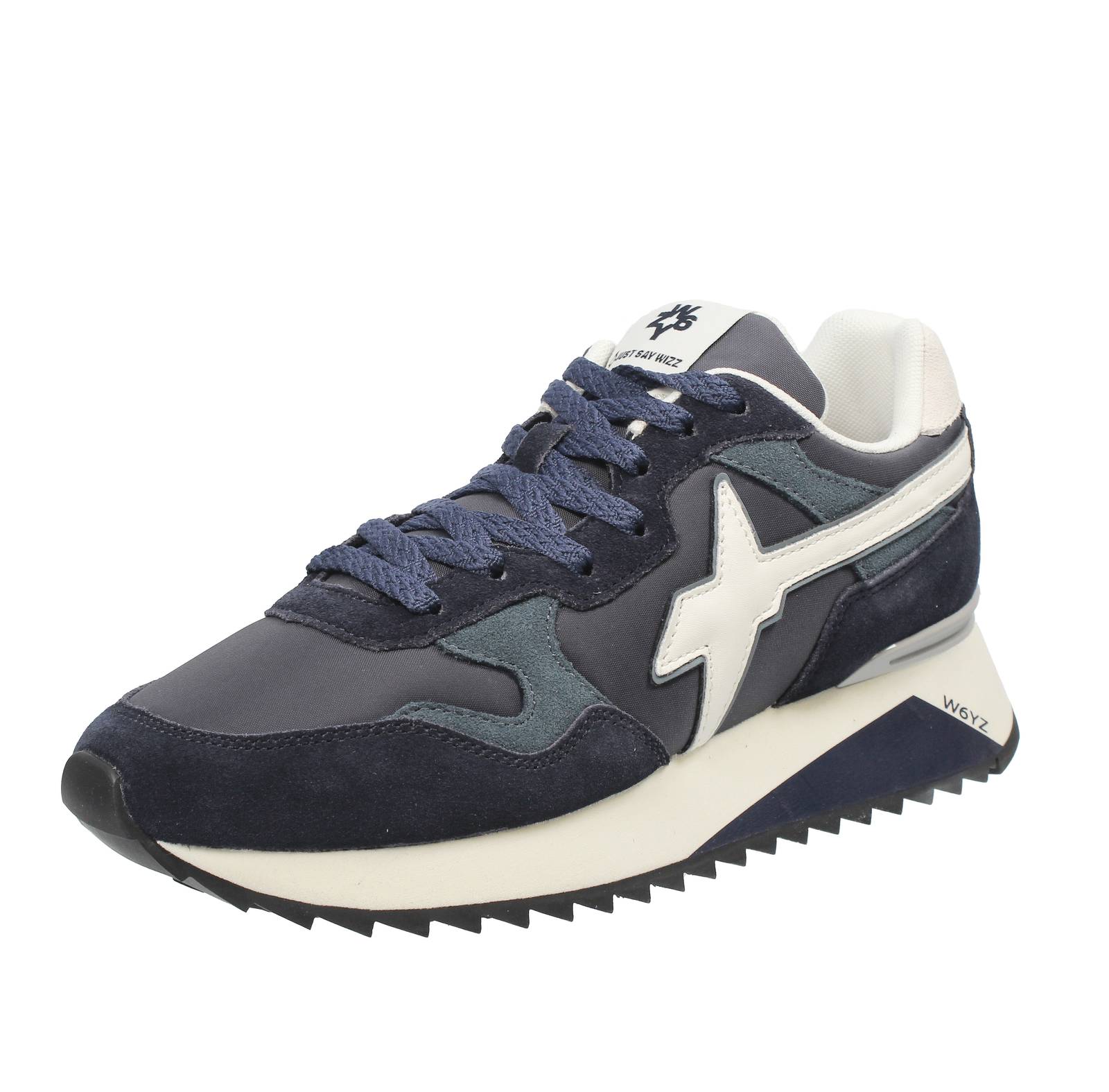 W6yz Wizz Yak - Кроссовки из замши и нейлона синего цвета - Повседневные кроссовки Uomo Scarpe 32790₽