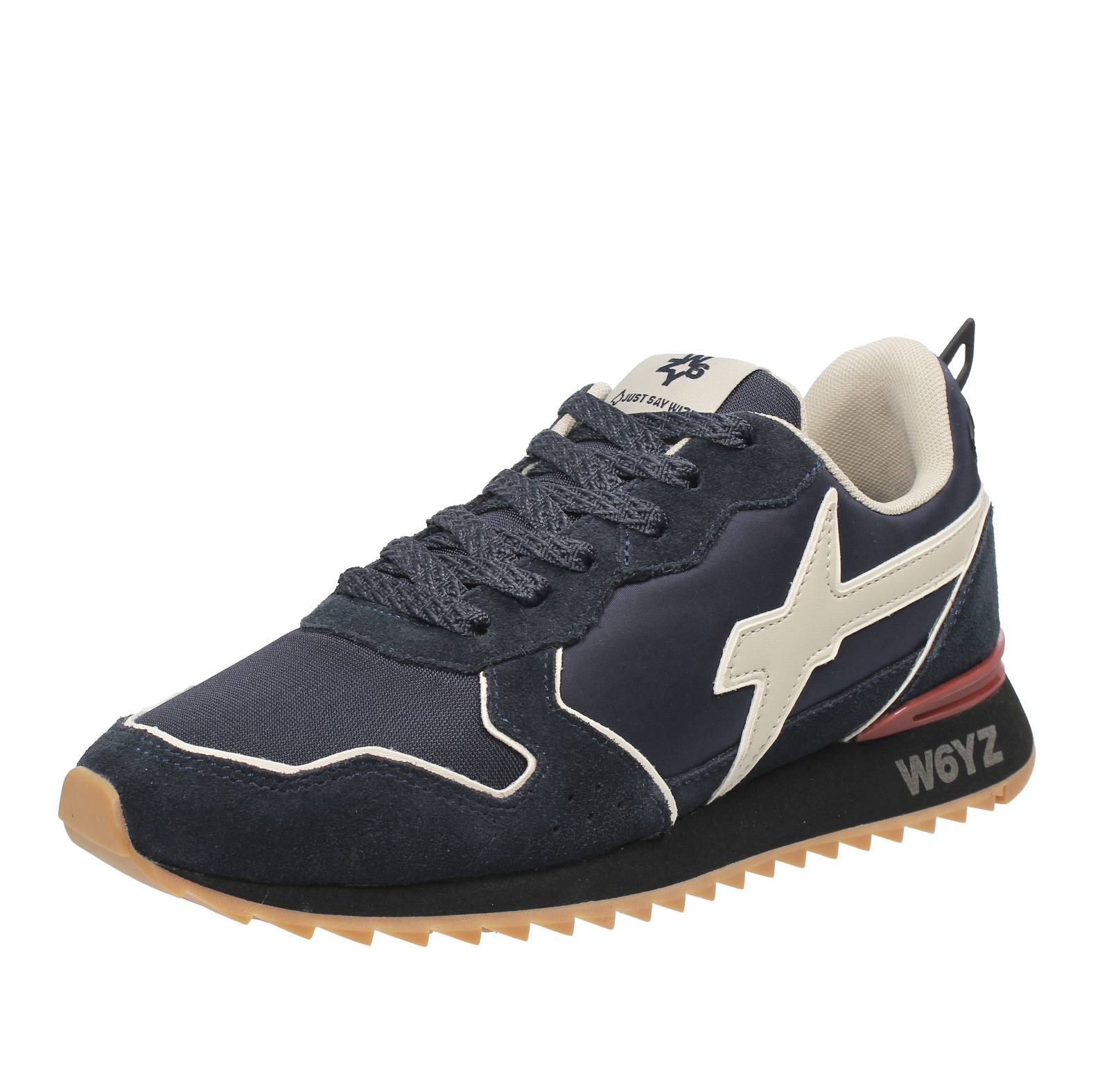 W6yz Wizz Yak - Кроссовки из замши синего цвета - Повседневные кроссовки Uomo Scarpe