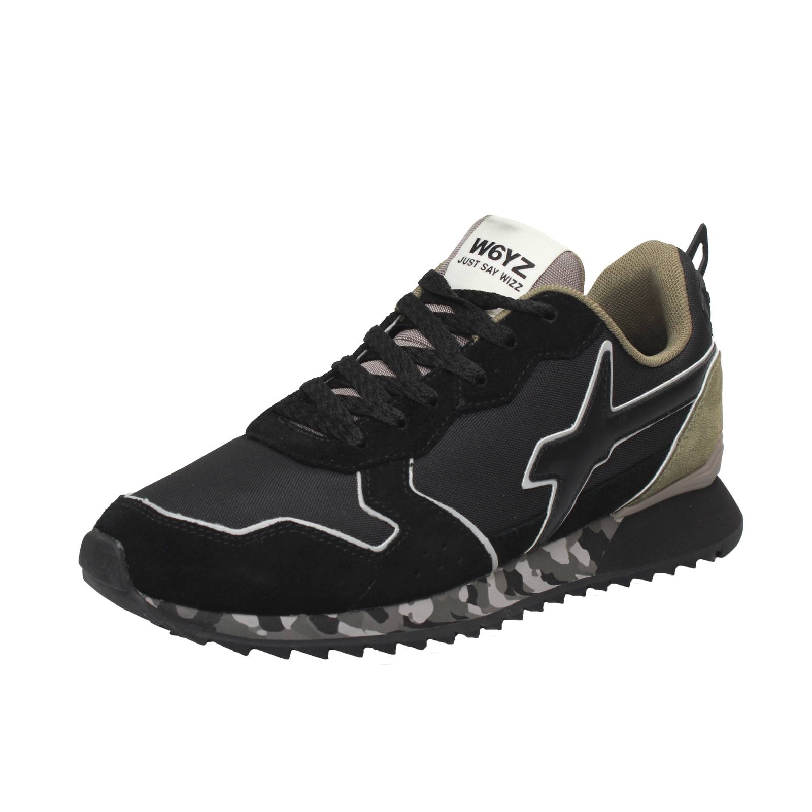 W6YZ Wizz Yak - Sneakers en daim Homme noir