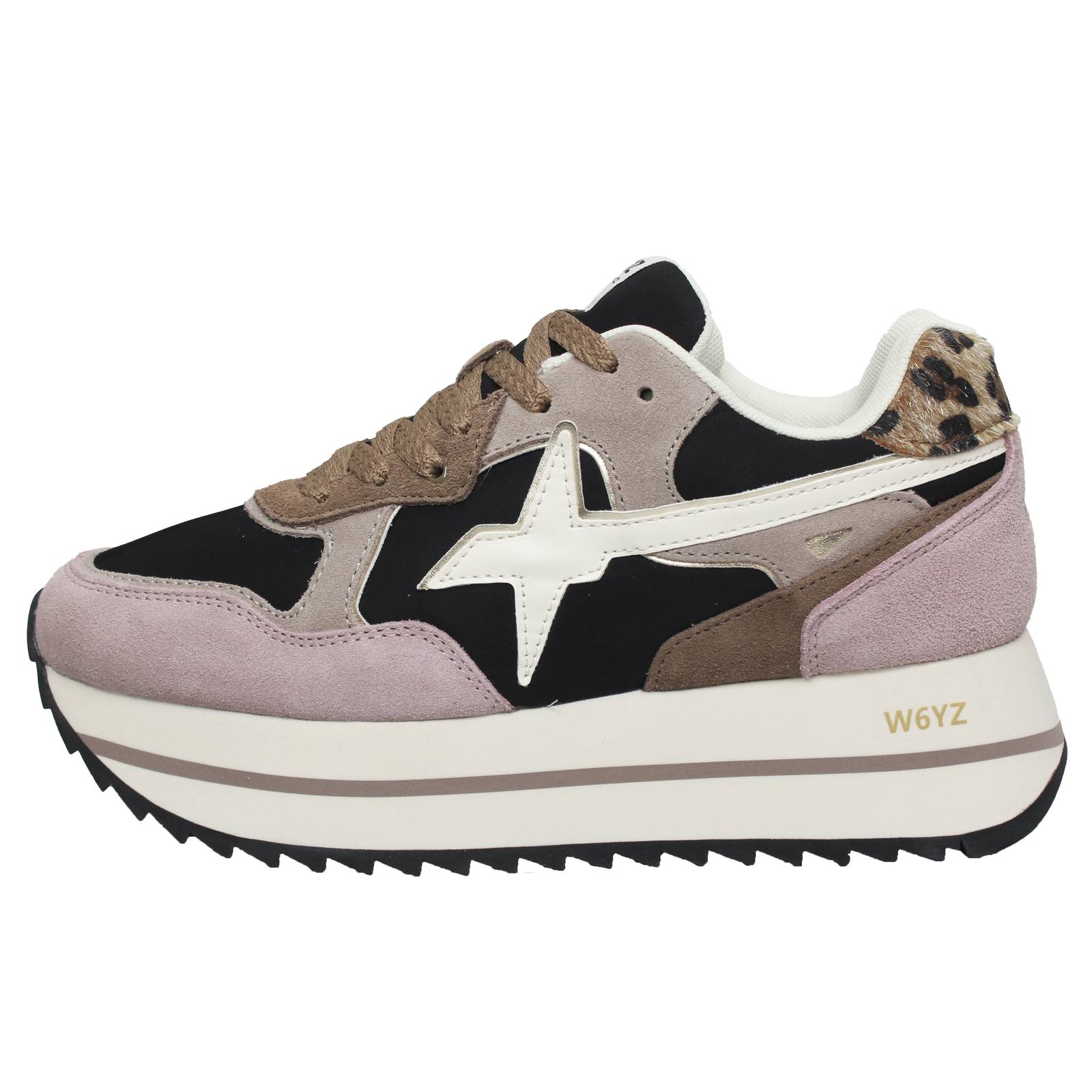W6YZ Dewa w - Sneakers à plateforme en daim Femme gris Photo 3