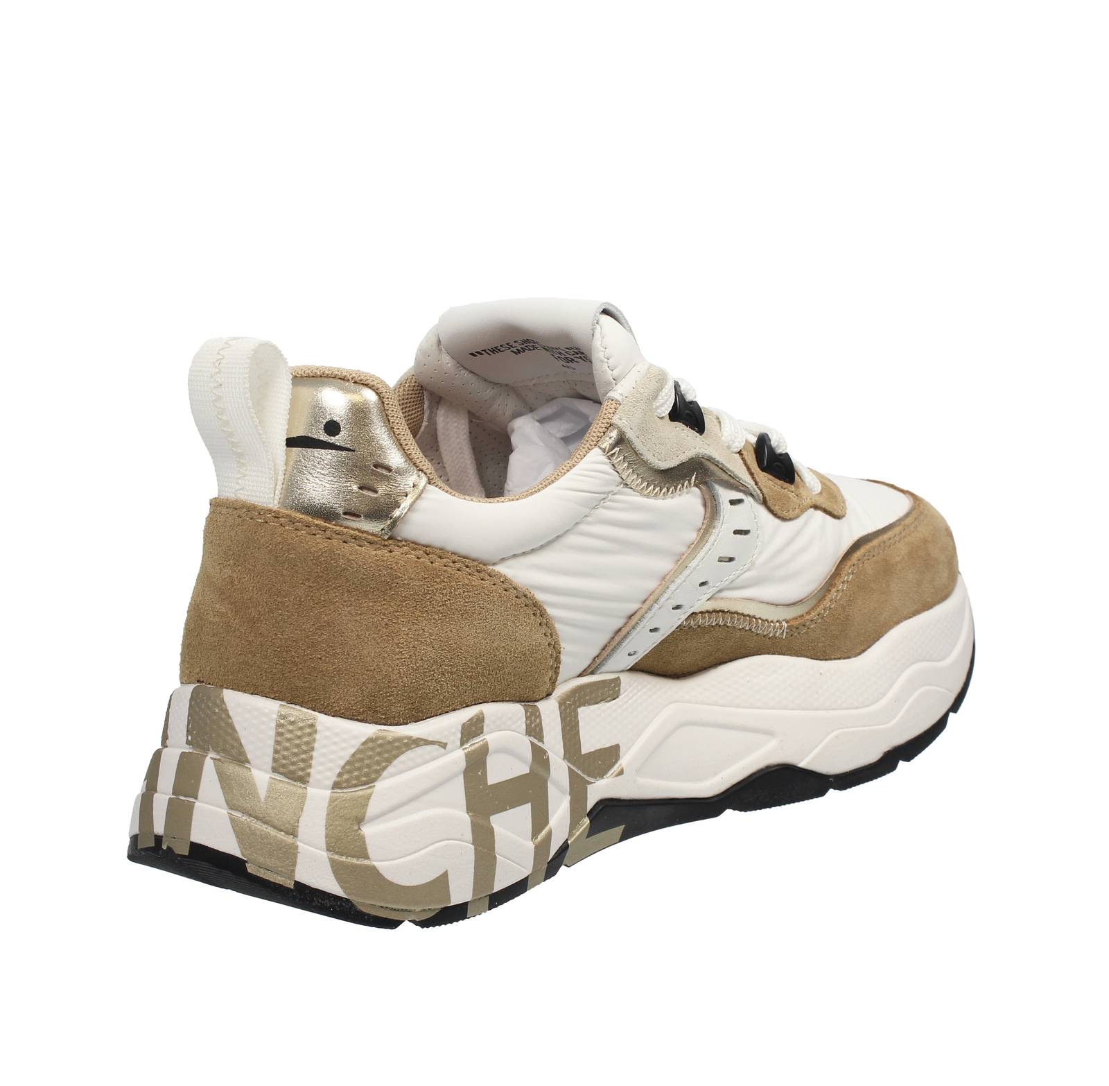 VOILE BLANCHE Club 105 - Sneakers platform in Suede Donna multicolore Foto 4