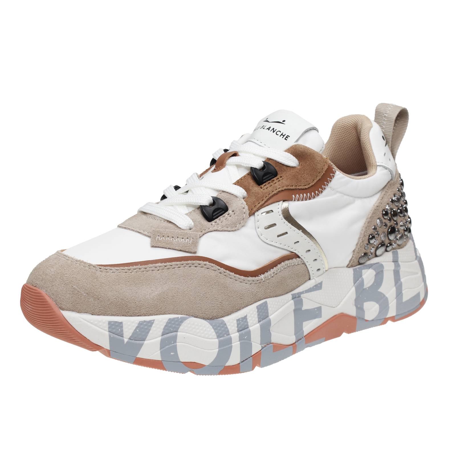 Voile Blanche Club 105 - Plateau Sneaker Leder beige - Damen Schuhe