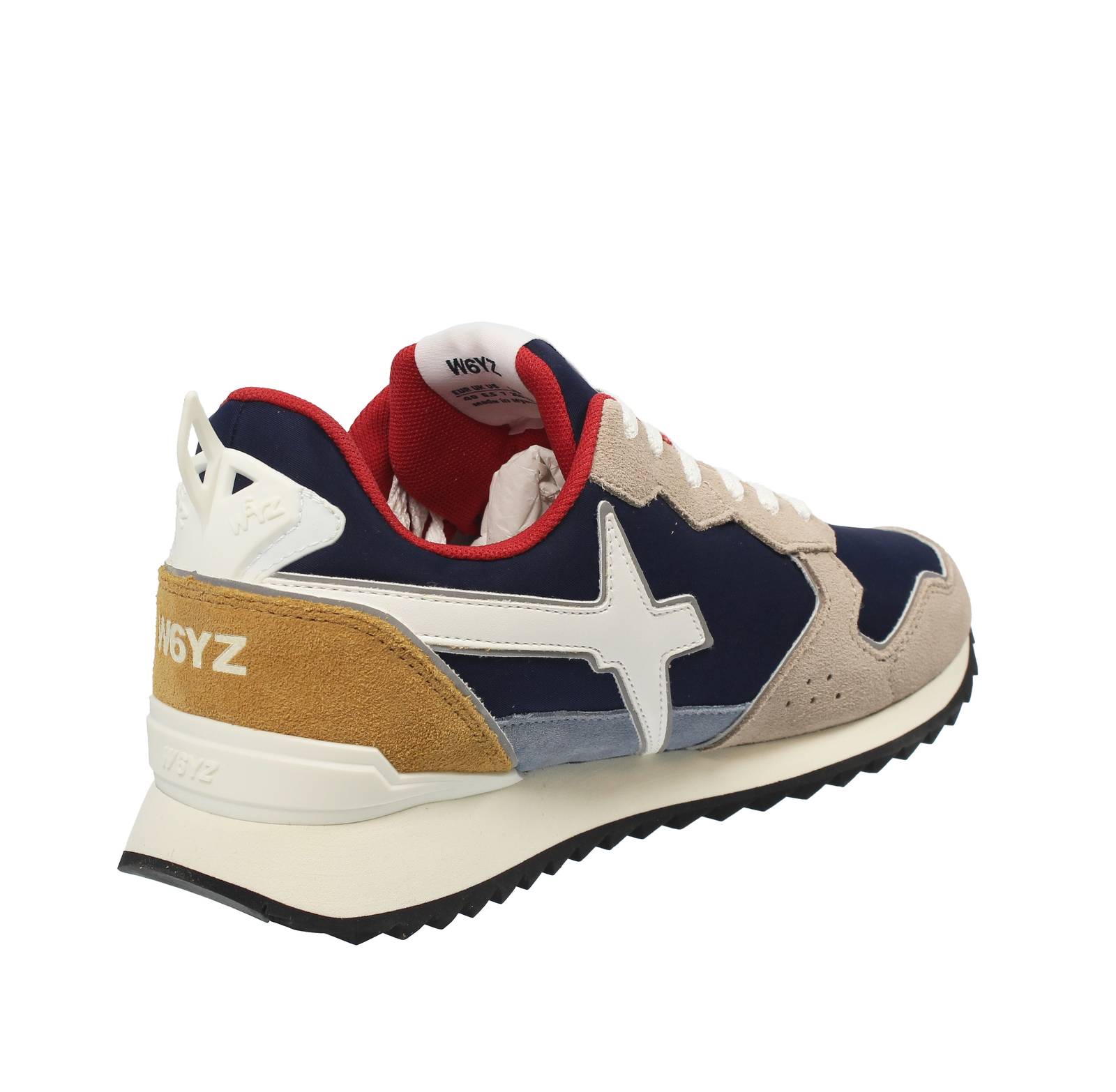 W6YZ Wizz Jet - Suede and Nylon Sneakers Man multicolor Photo 4