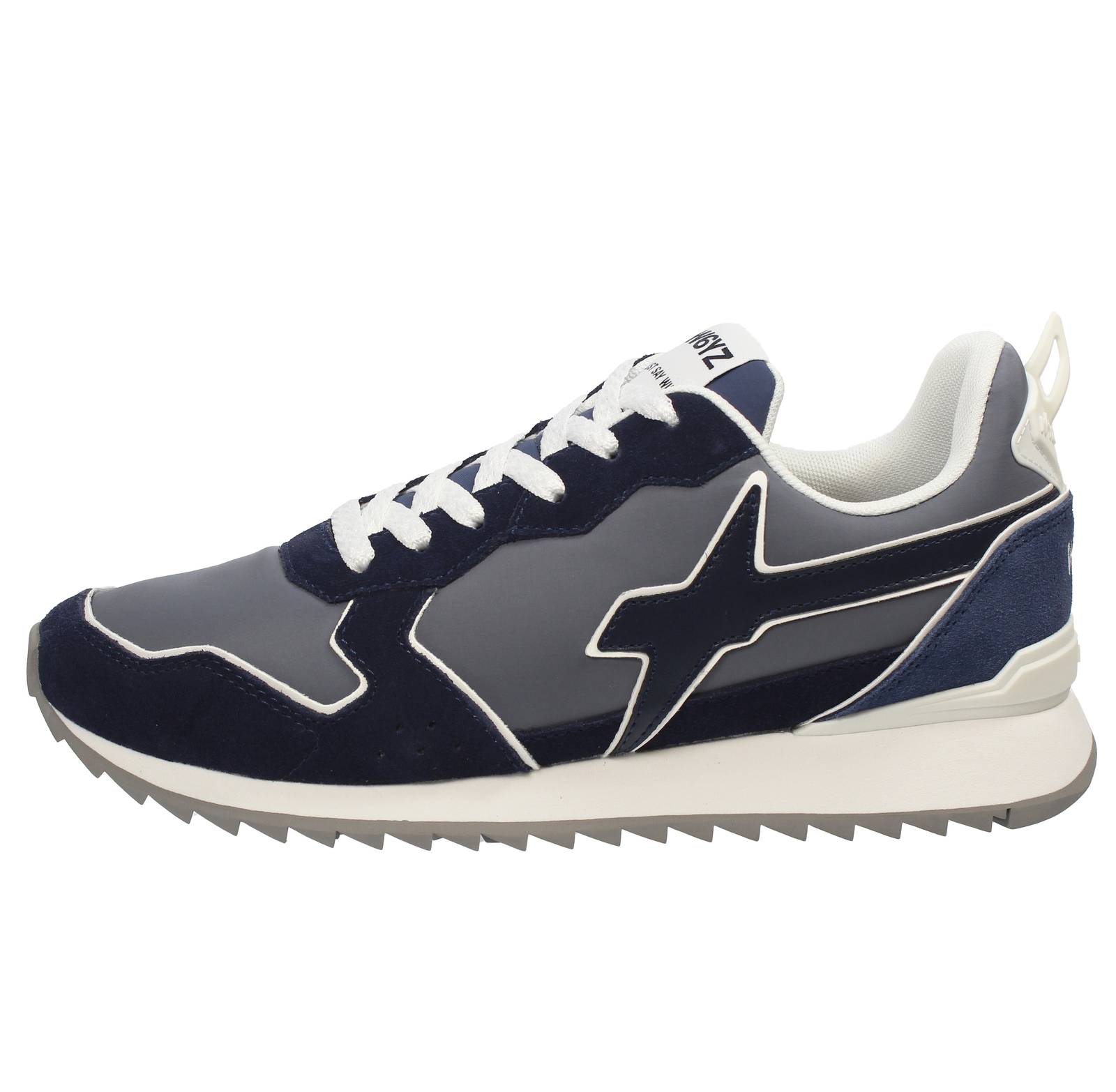 W6YZ Wizz Jet - Sneakers in Suede e nylon Uomo blu Foto 3