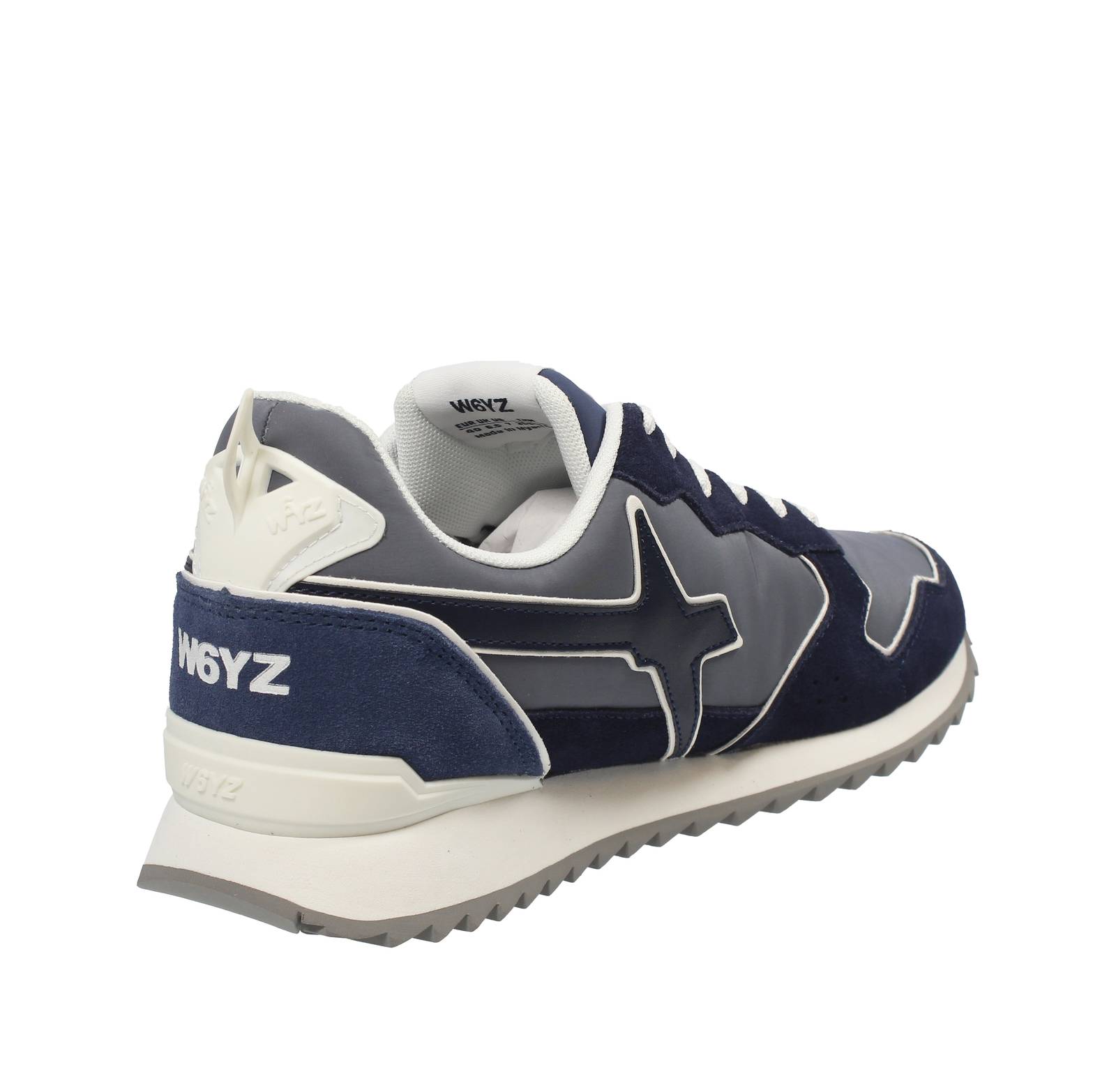W6YZ Wizz Jet - Sneakers in Suede e nylon Uomo blu Foto 4