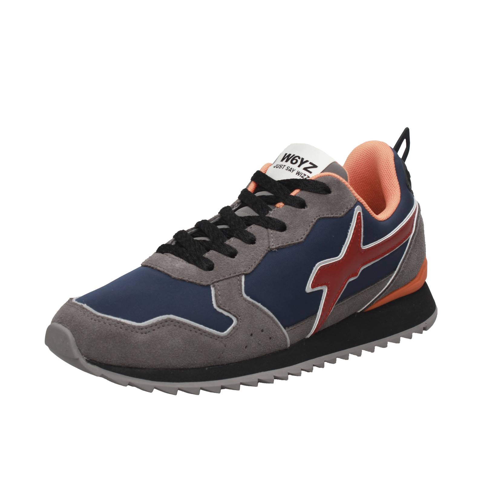 W6YZ Wizz Jet - Sneakers in Suede e nylon Uomo grigio Foto 1