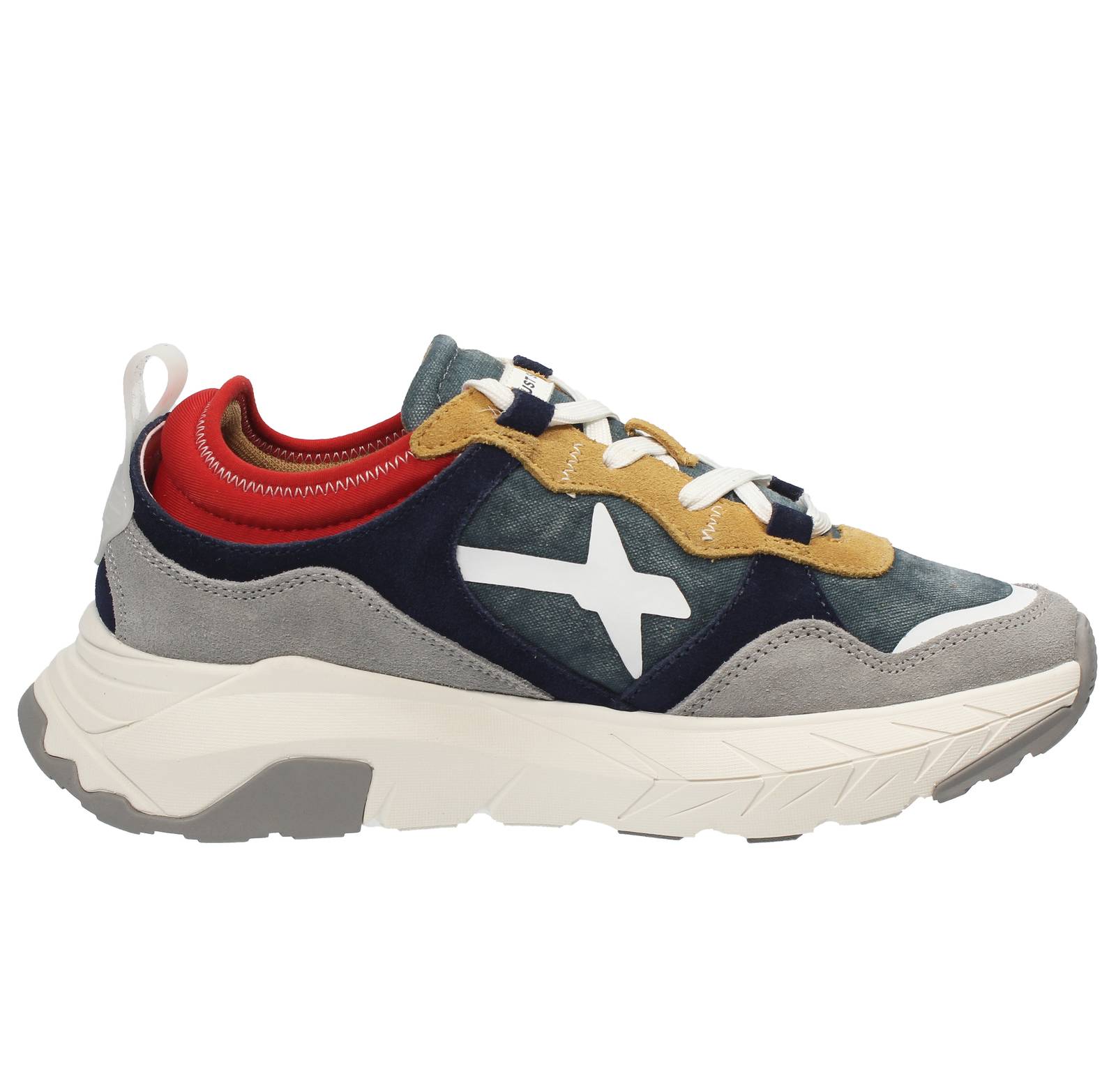 W6YZ Wizz Next - Niedrige Sneakers aus Wildleder und Stoff Herren blau Foto 2