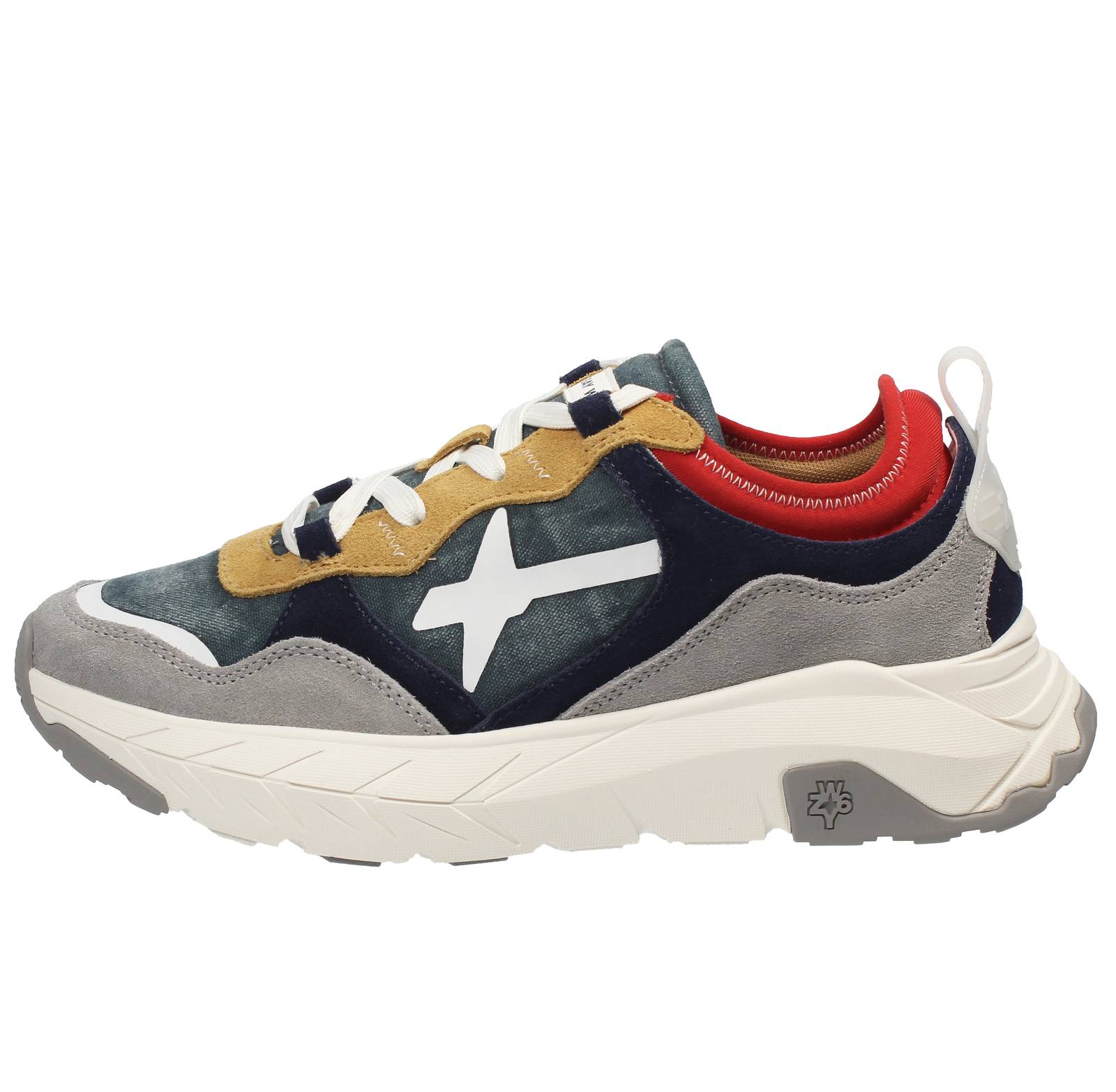 W6YZ Wizz Next - Niedrige Sneakers aus Wildleder und Stoff Herren blau Foto 3