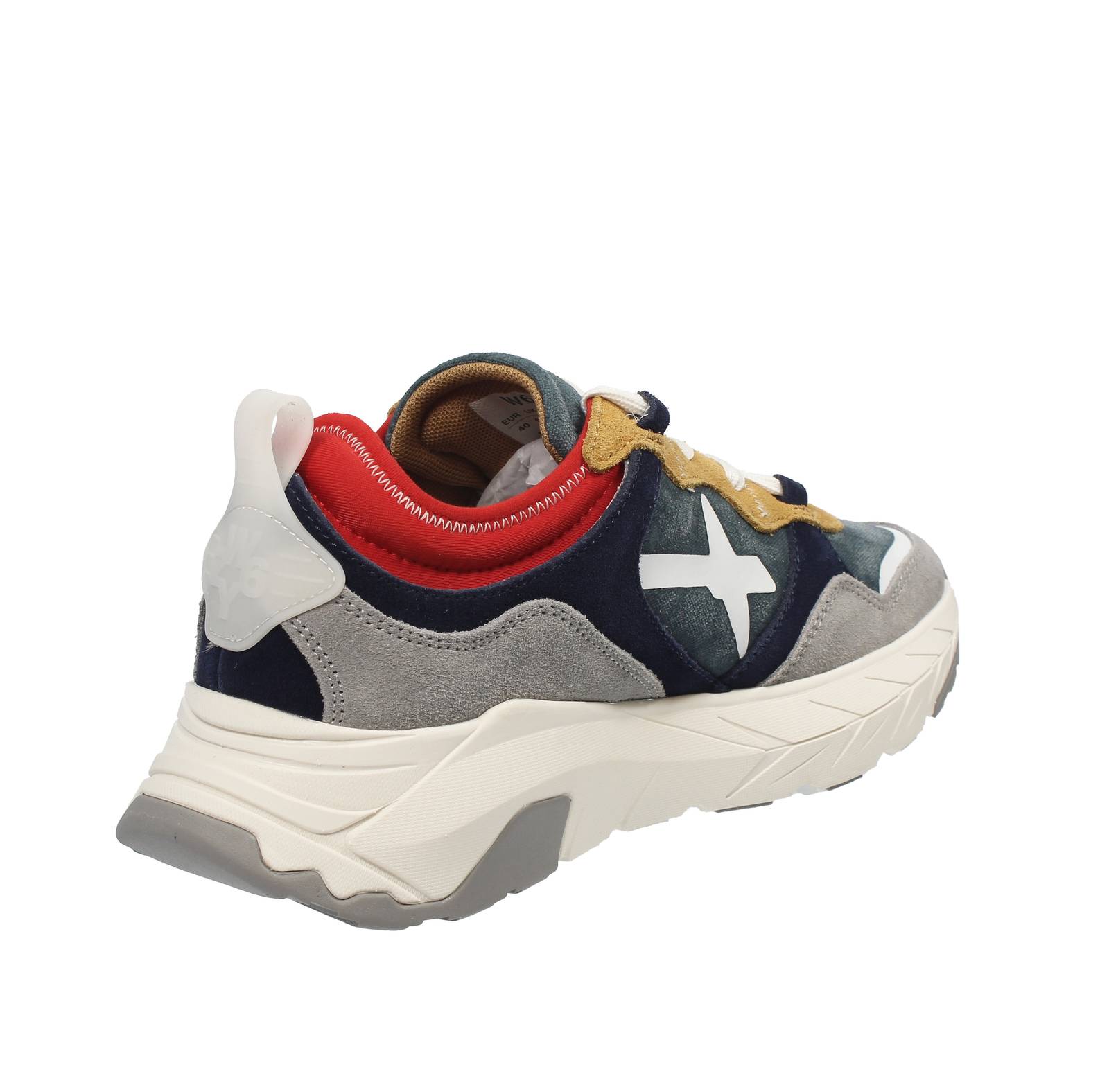 W6YZ Wizz Next - Niedrige Sneakers aus Wildleder und Stoff Herren blau Foto 4