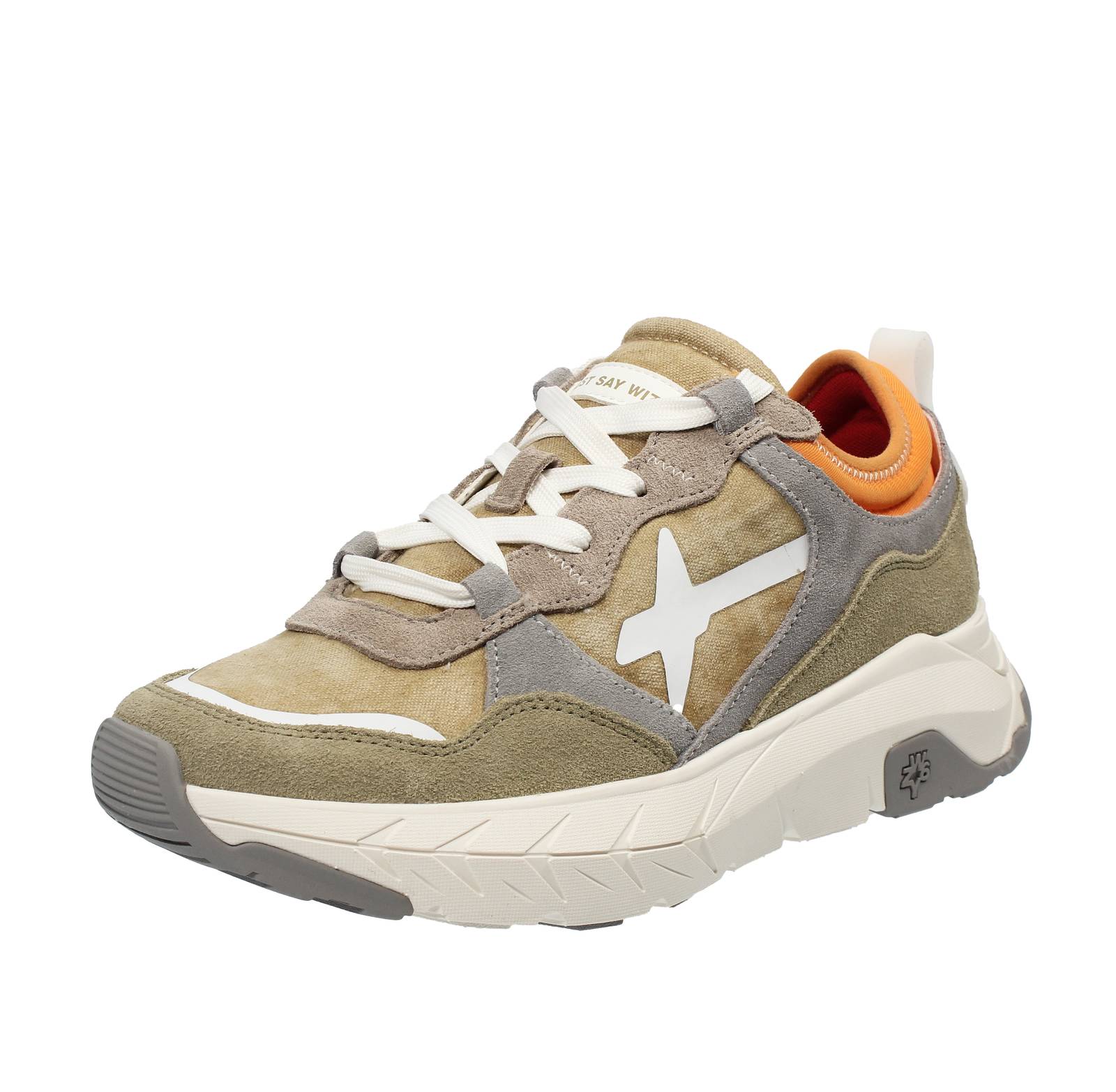 W6yz Wizz Next - Кроссовки из натуральной замши и тесьмы Sabbia - Кроссовки Uomo Scarpe