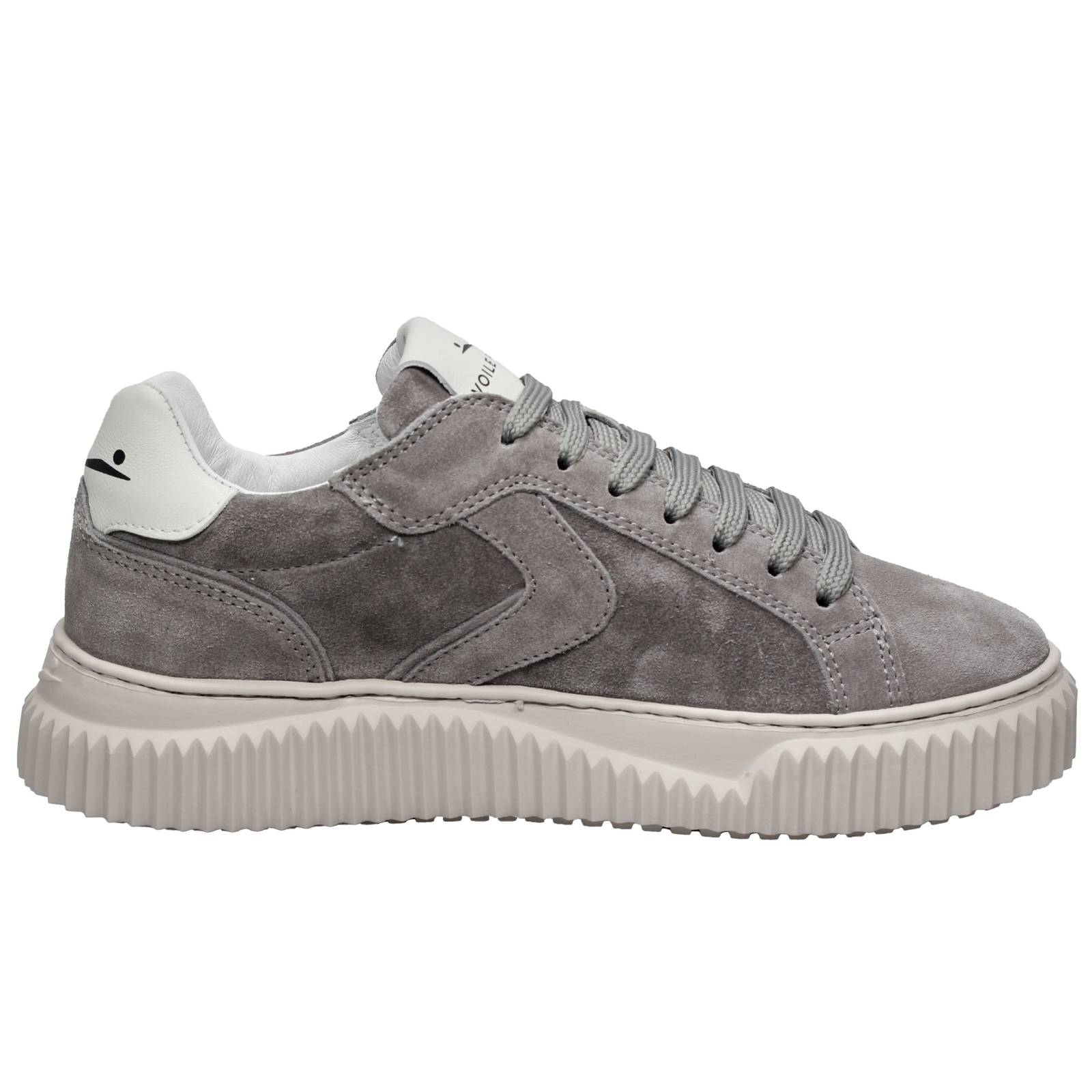 VOILE BLANCHE Lipari - Sneakers Platform in Suede Donna grigio Foto 2