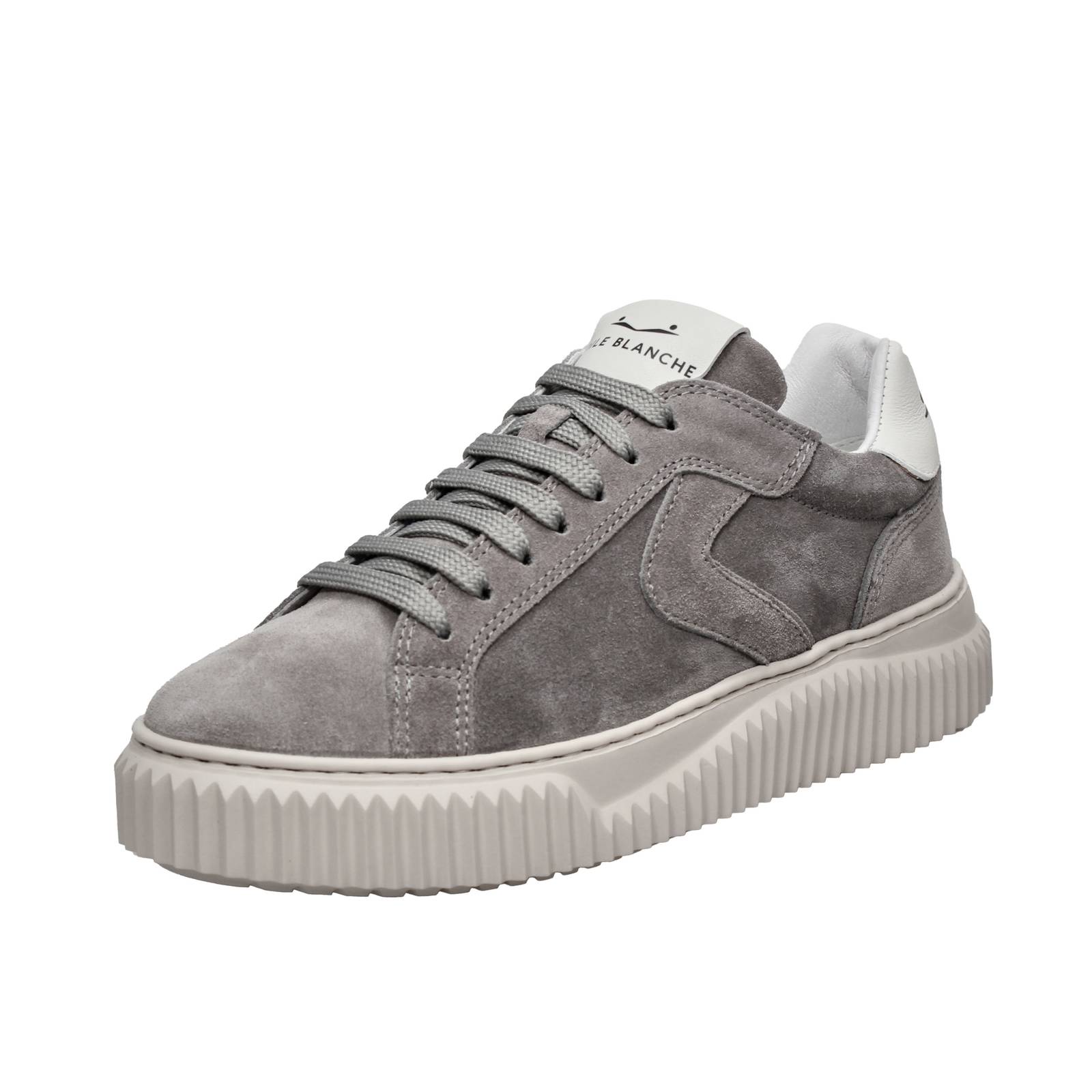 Voile Blanche Lipari - Plateau Sneaker aus grauem Wildleder - Damen Schuhe Sneaker 39390₽