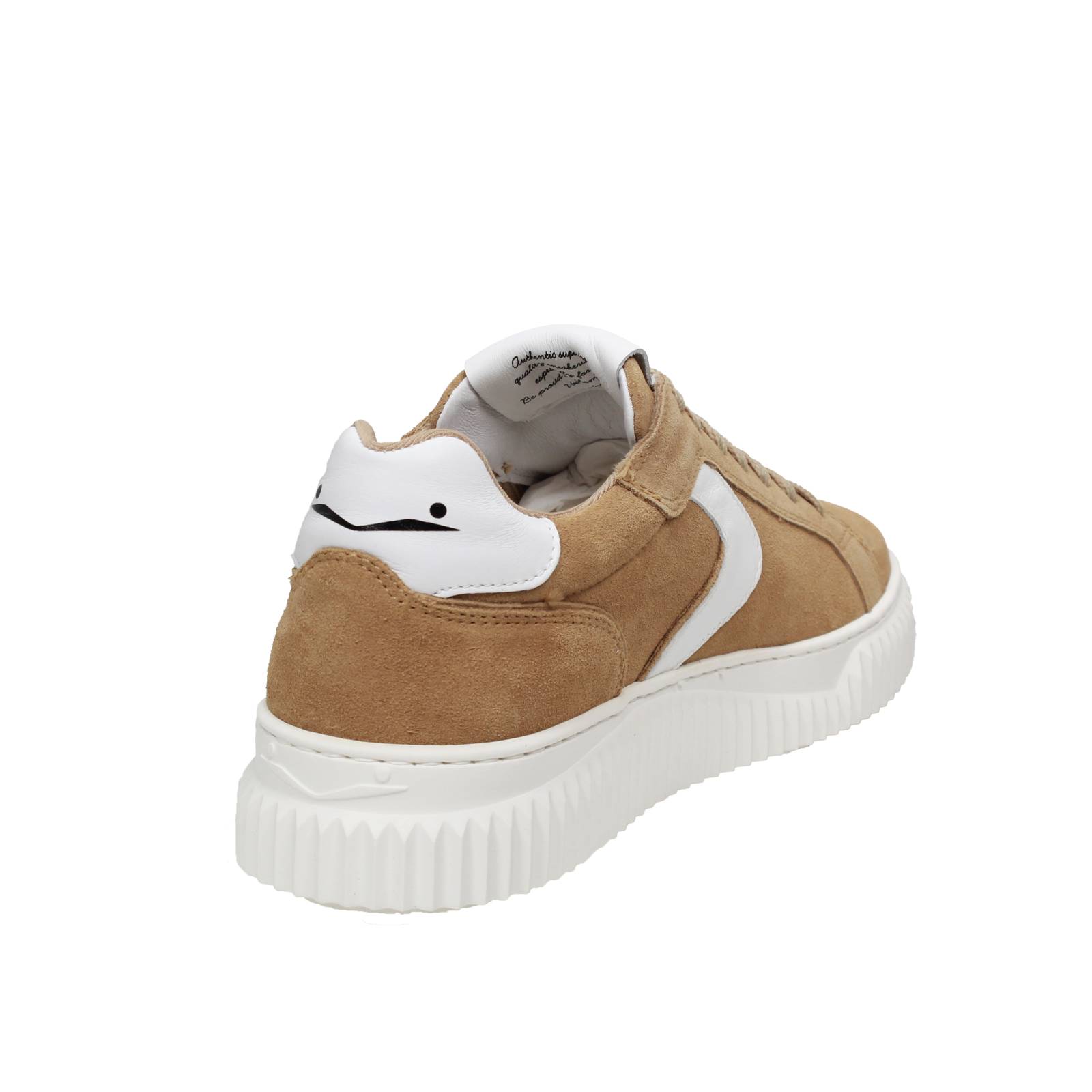 VOILE BLANCHE Lipari - Sneakers Platform in Suede Donna sabbia Foto 4