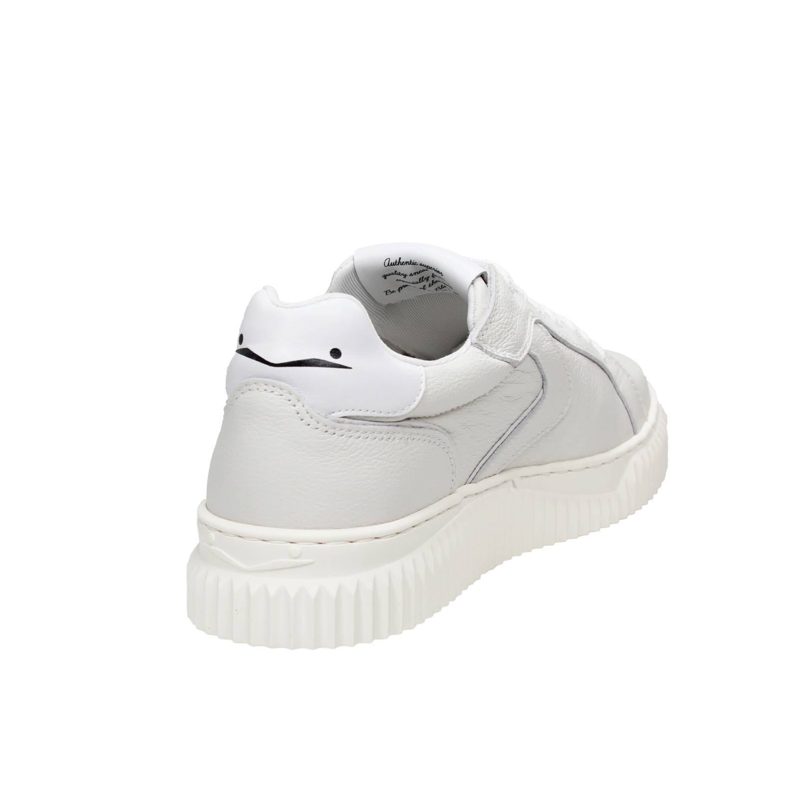VOILE BLANCHE Lipari - Sneakers platform in Pelle Donna bianco Foto 6