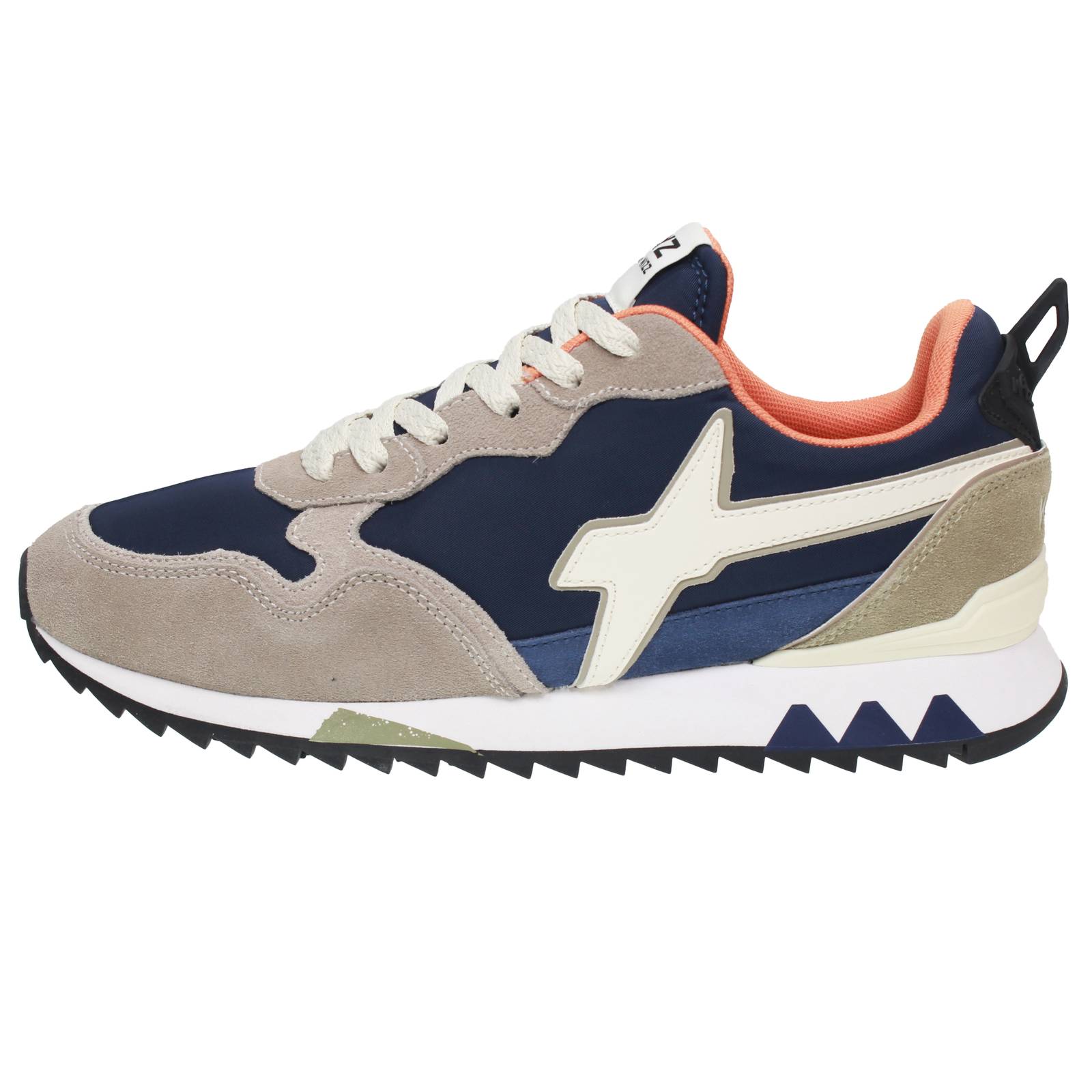 W6YZ Wizz Jet - Sneakers in Suede e nylon Uomo multicolore Foto 3
