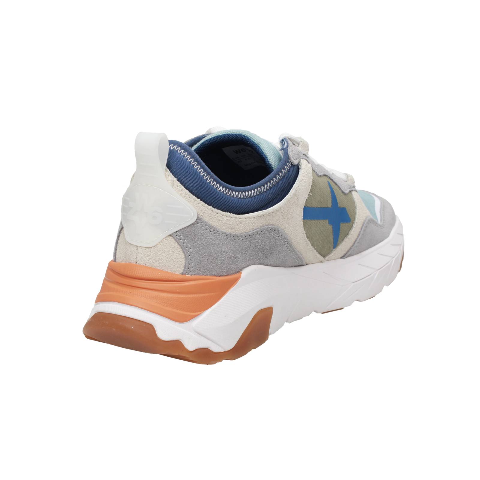 W6YZ Wizz Next - Sneakers in Suede e tessuto Uomo grigio Foto 4