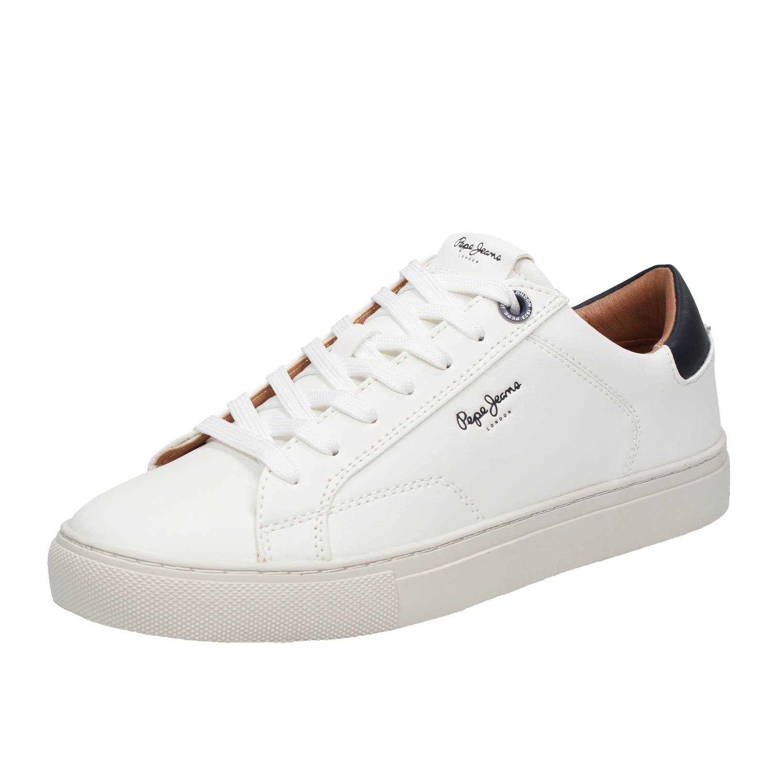 PEPE JEANS Joe Basic - Sneakers basse Uomo bianco Foto 1
