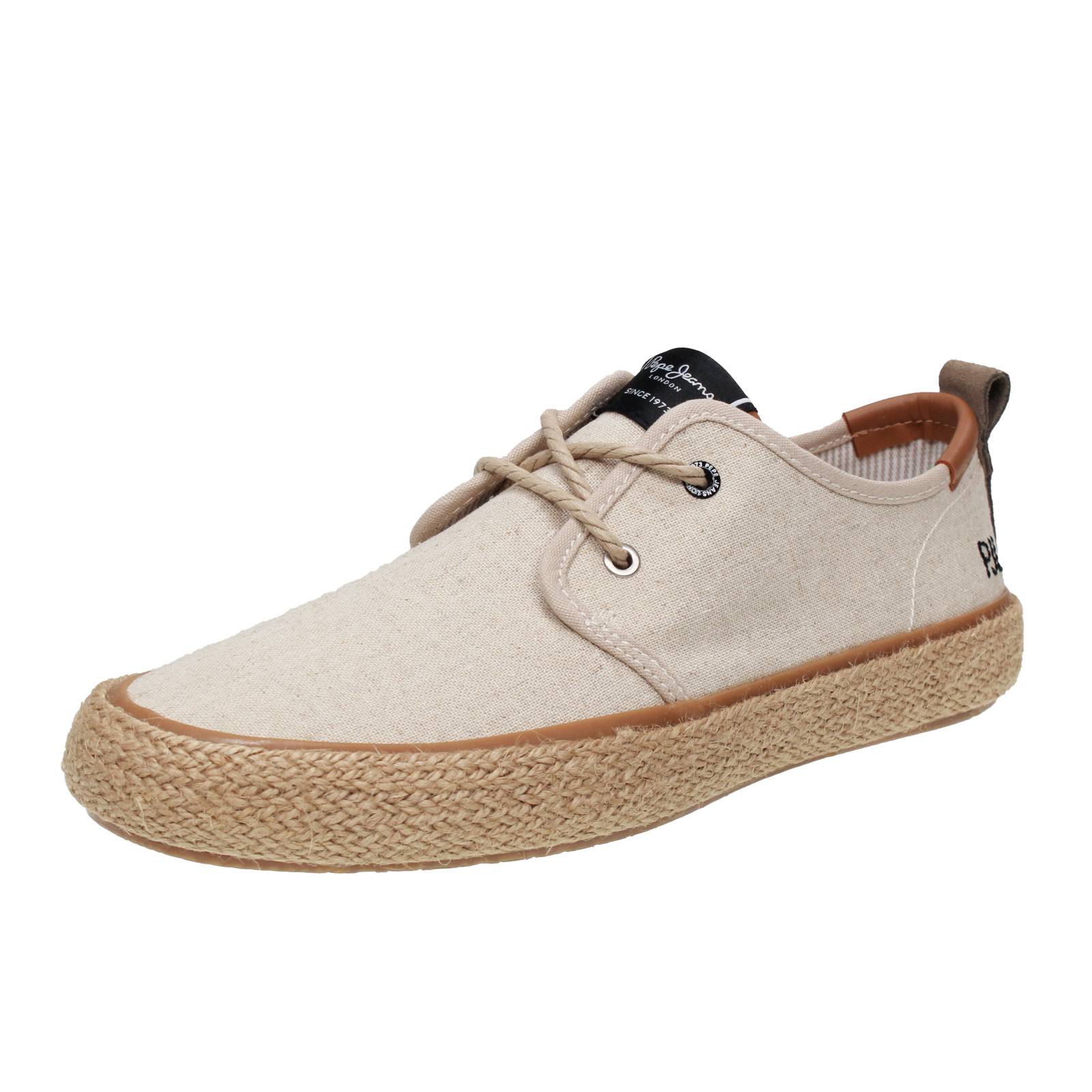 PEPE JEANS Port Nature - chaussures en toile Homme beige