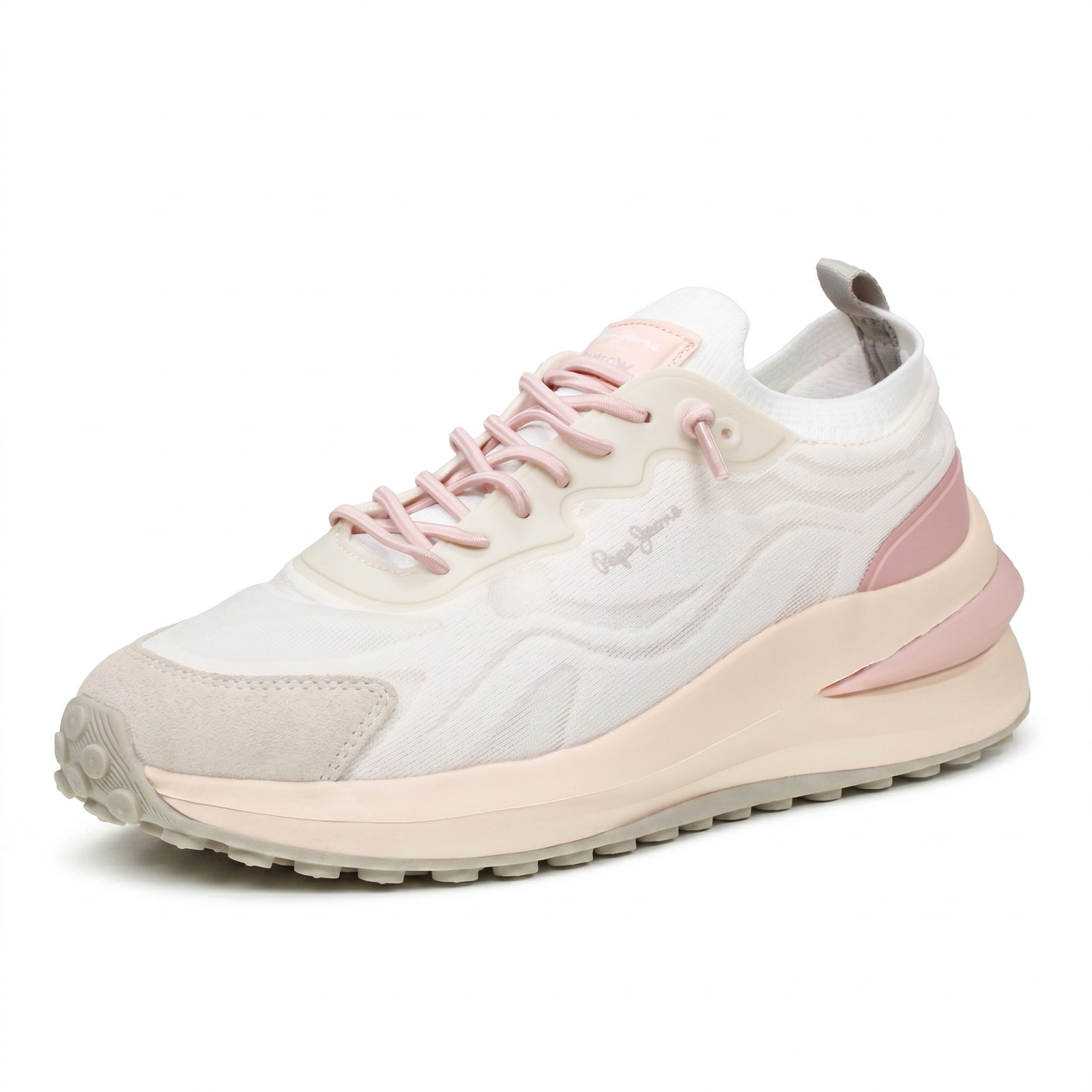 PEPE JEANS Winslow Fresh - Baskets à enfiler Femme blanc