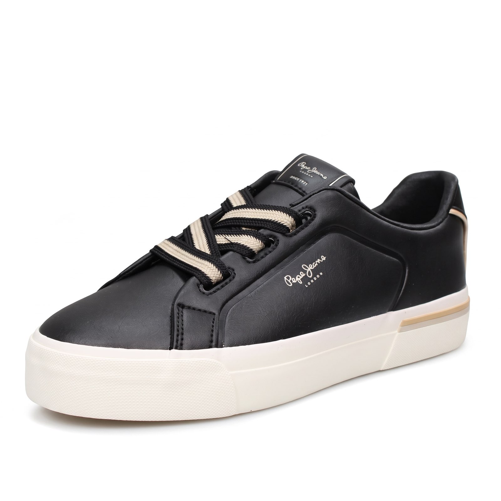 PEPE JEANS Carla Basic - Sneakers platform Donna nero