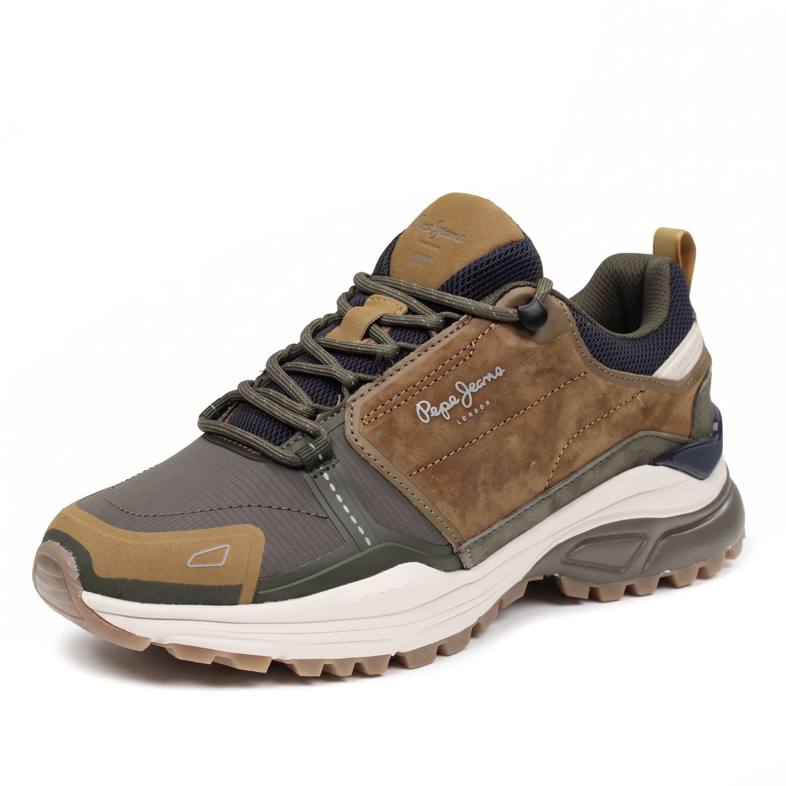 PEPE JEANS Darren Urban - Sneakers basse in Suede Uomo marrone Foto 1