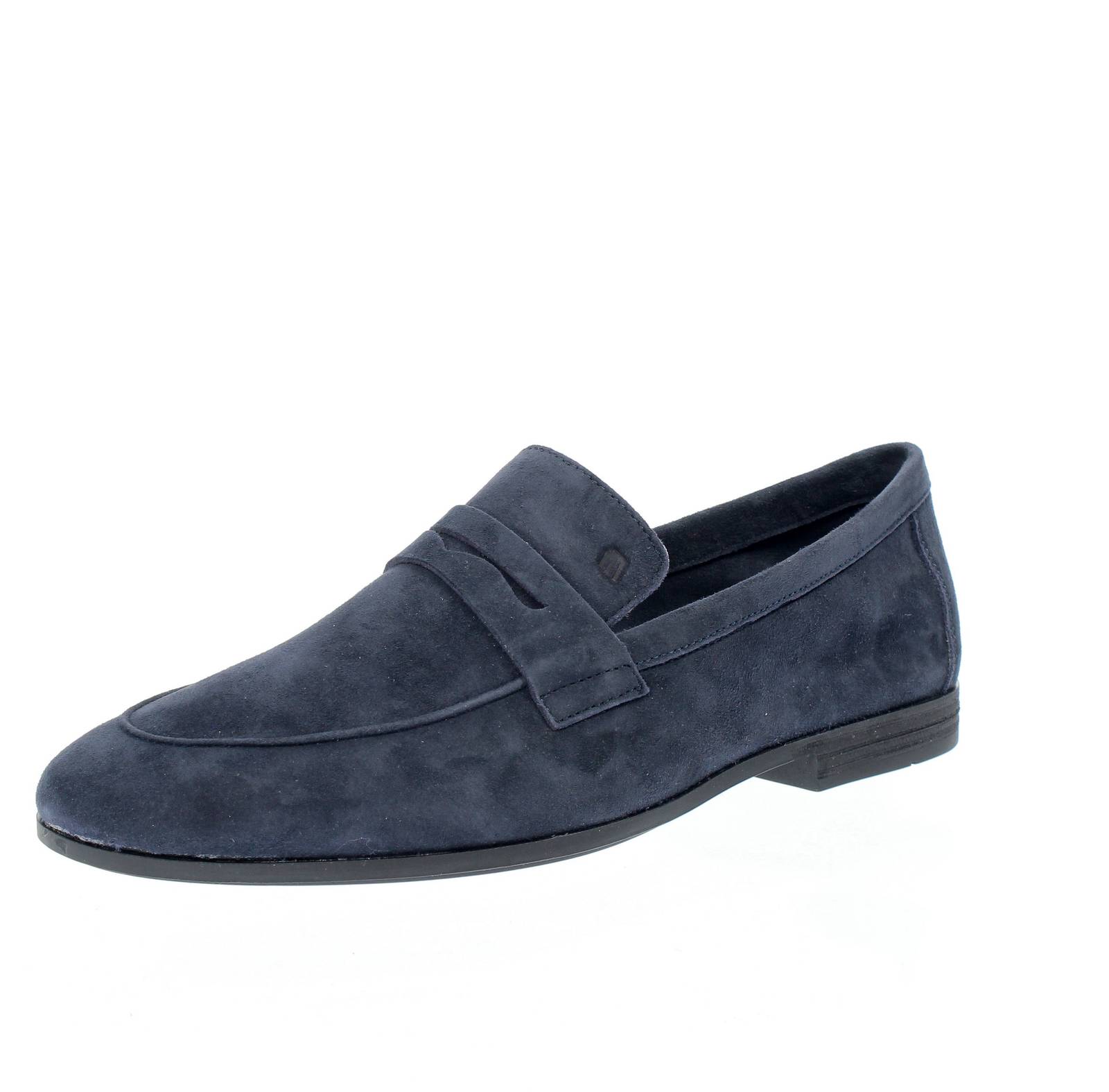 Frau Mocassini из замши синего цвета - Uomo Scarpe Mocassini Comfort