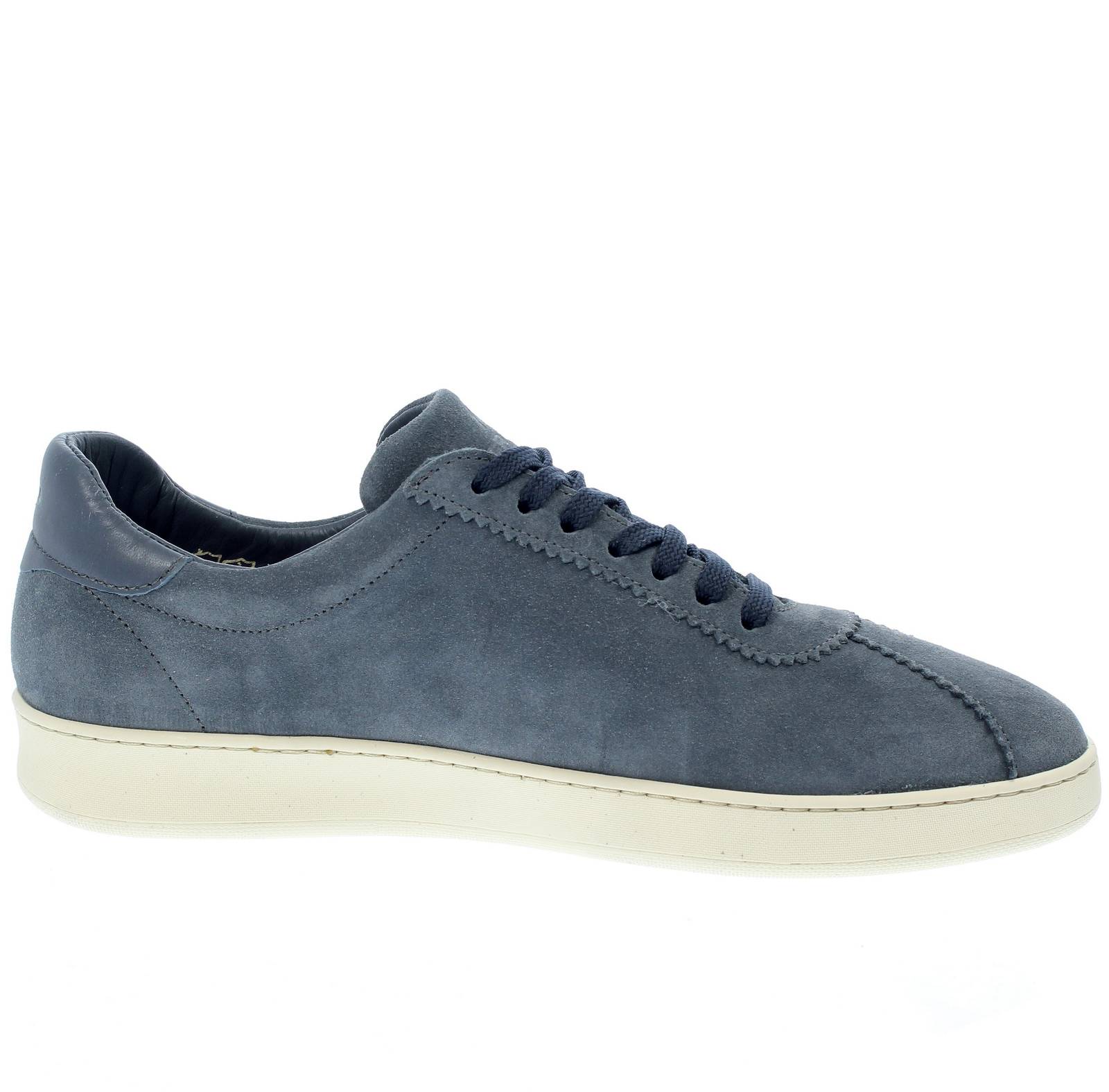 FRAU Sneakers basses en daim Homme bleu Photo 2