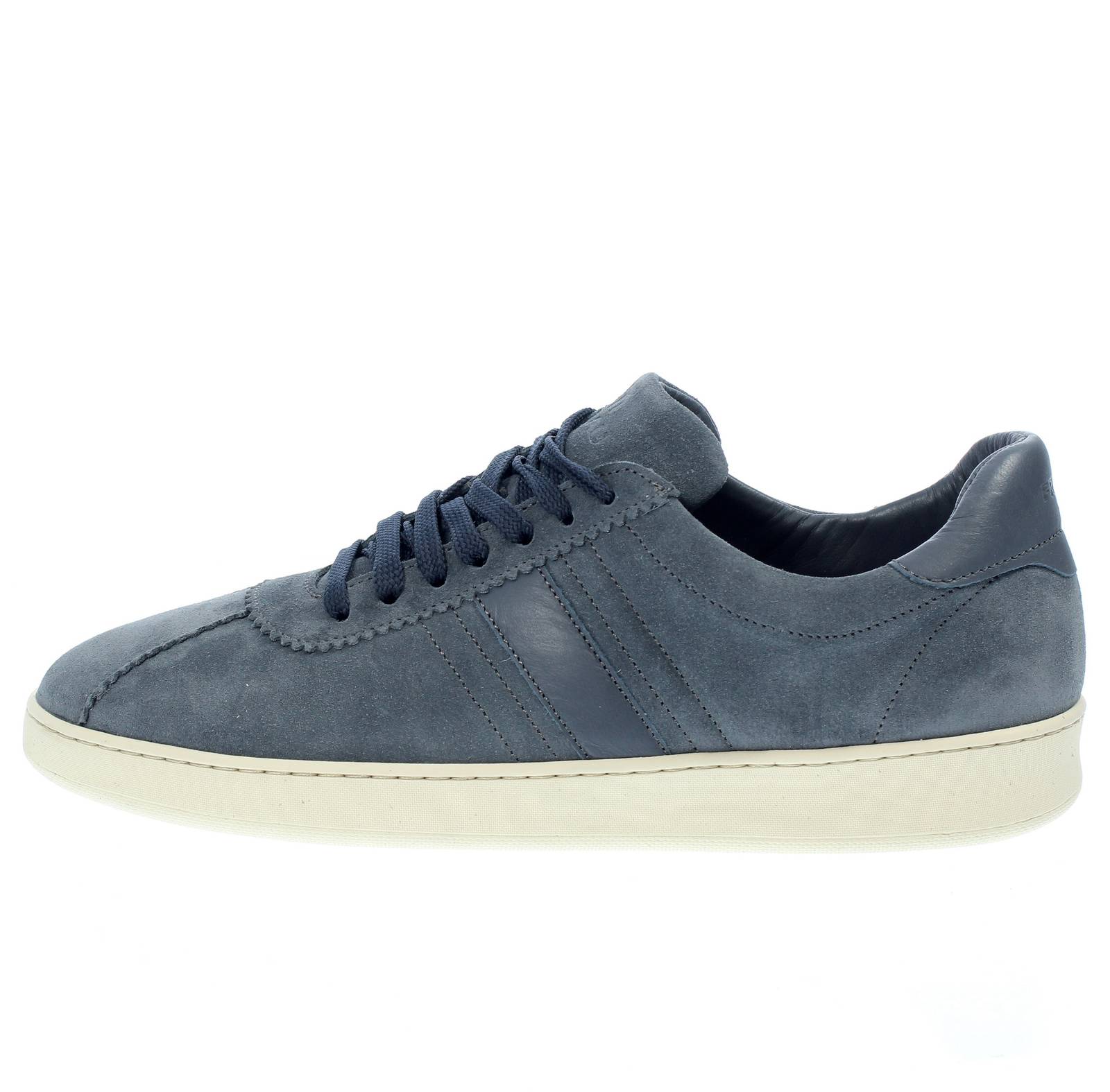 FRAU Sneakers basses en daim Homme bleu Photo 3