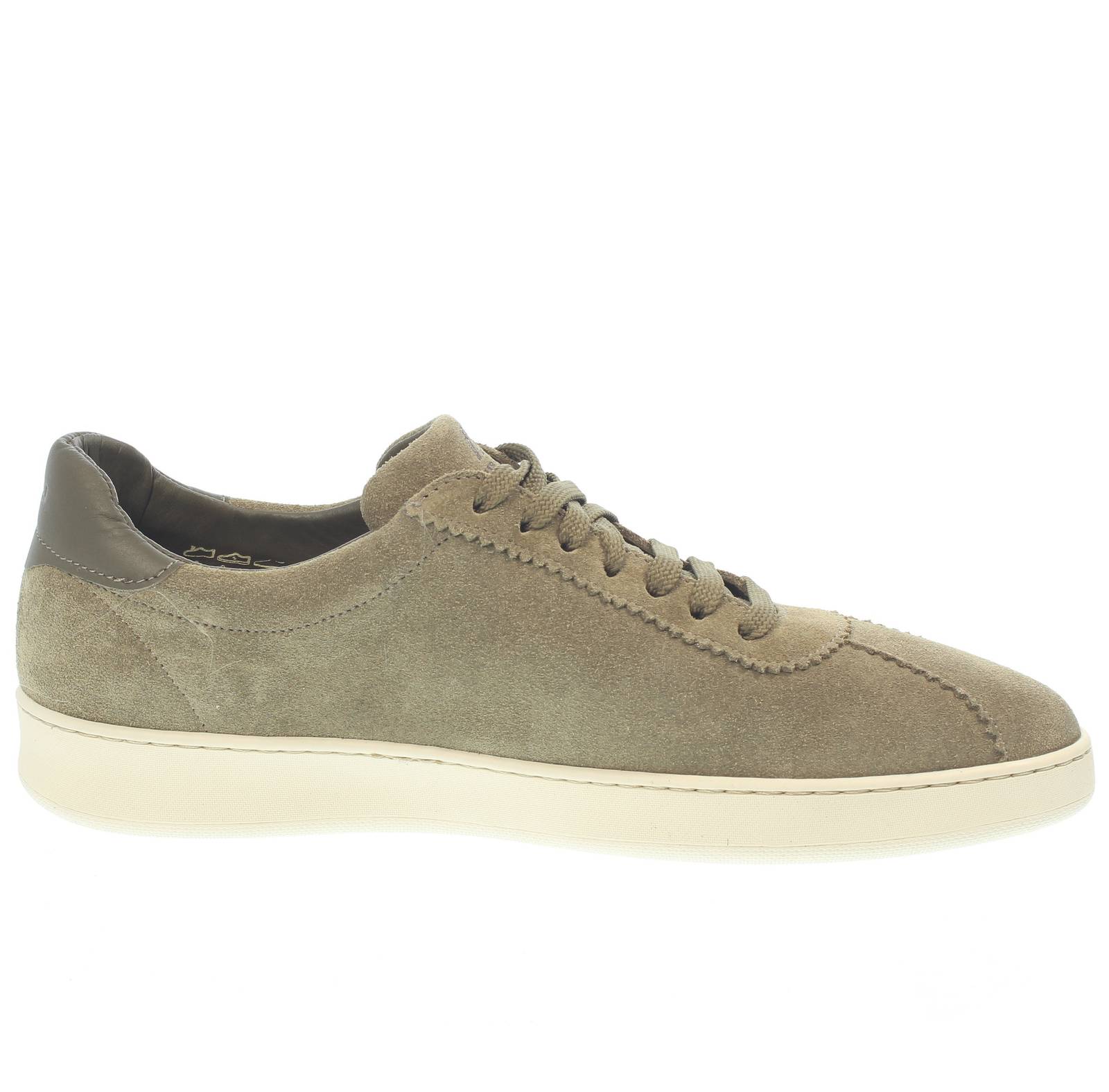 FRAU Sneakers basses en daim Homme vert Photo 2