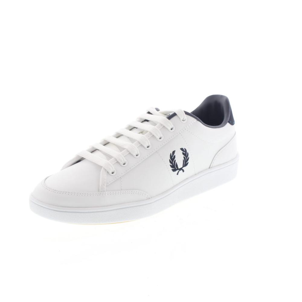 fred perry all white shoes