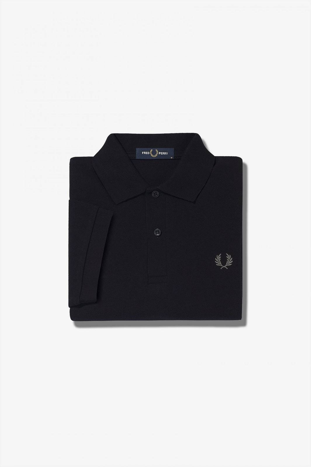 FRED PERRY Pique Short Sleeve Polo Man black Photo 4