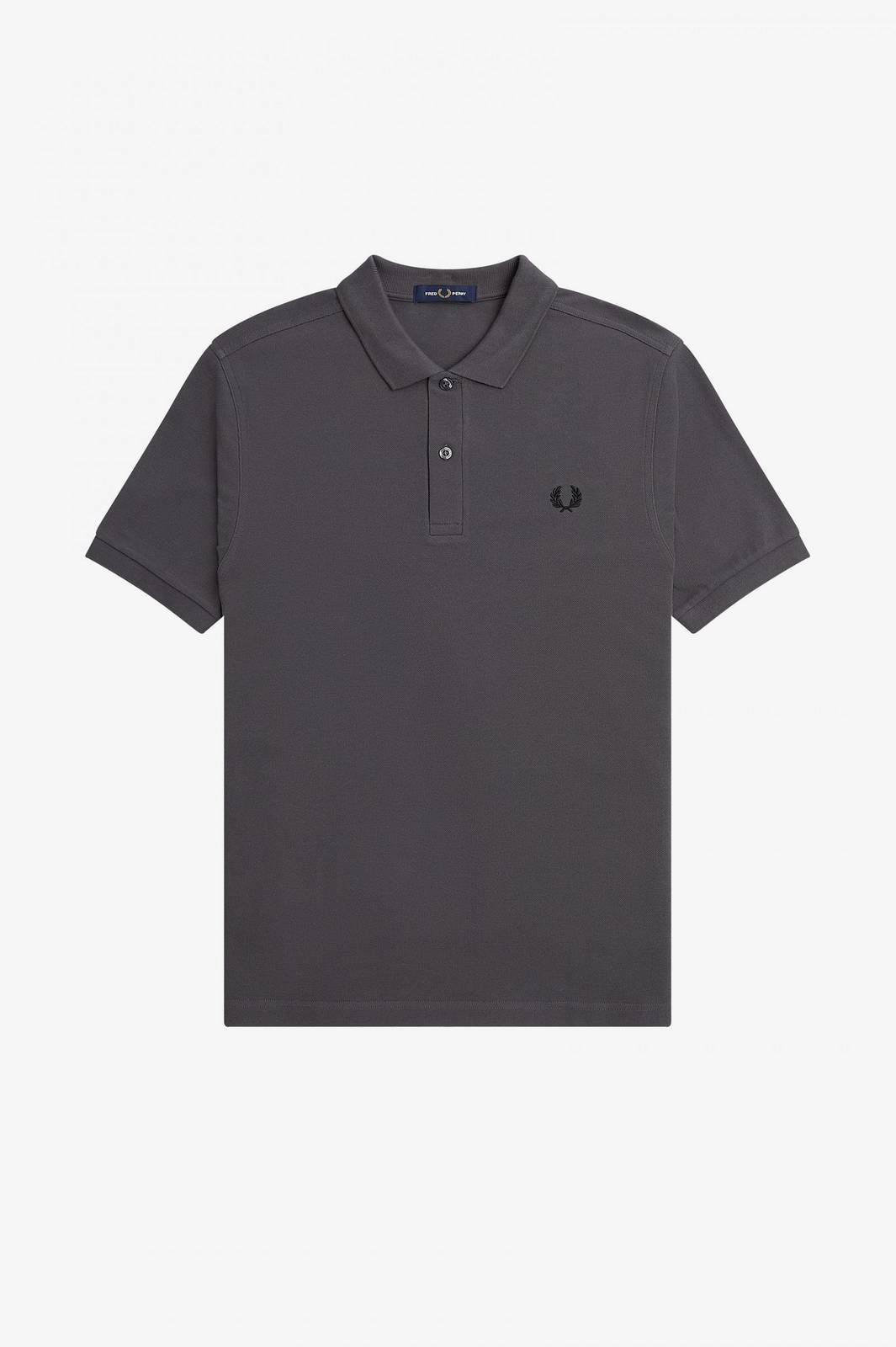 FRED PERRY Pique Short Sleeve Polo Man grey