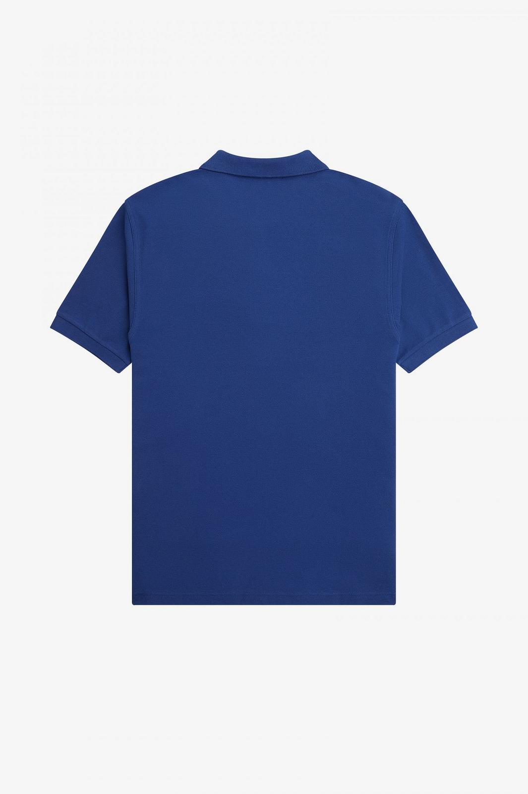 FRED PERRY Pique Short Sleeve Polo Man blue Photo 3