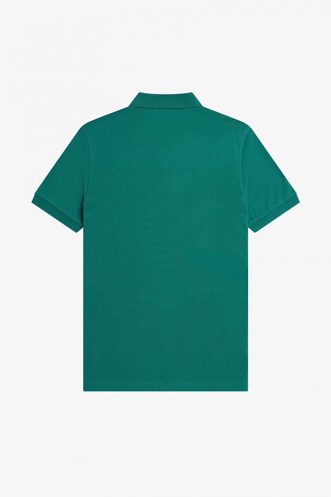FRED PERRY Pique Short Sleeve Polo Man green Photo 3