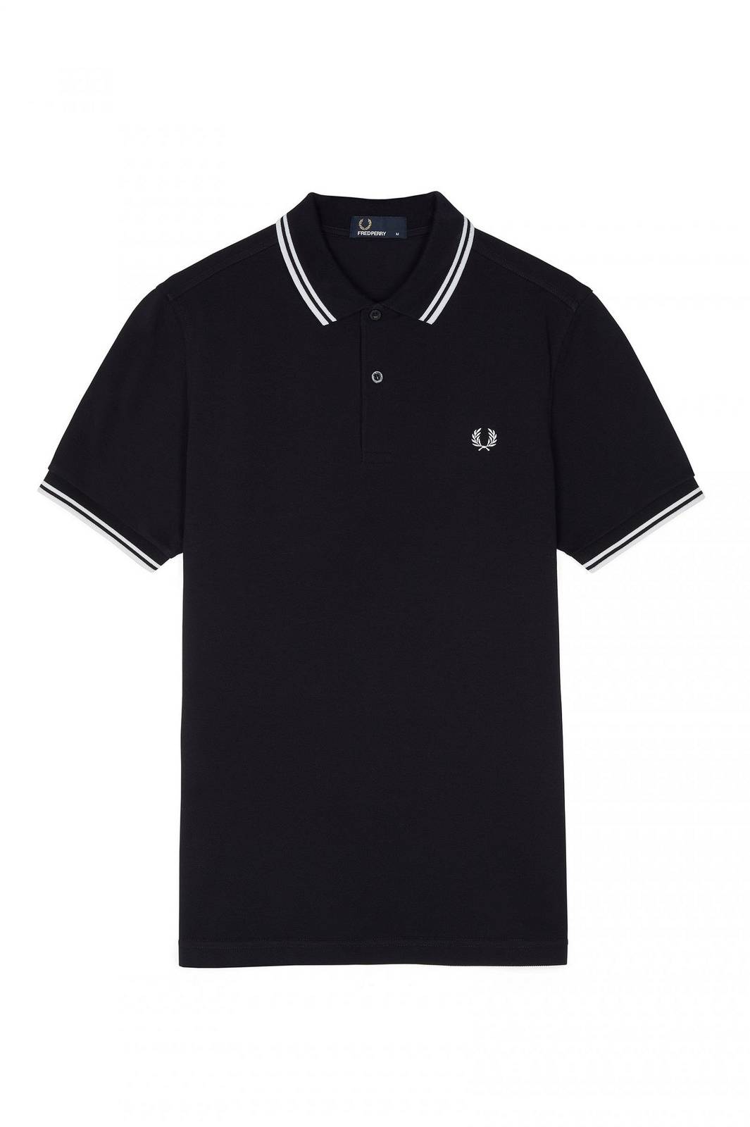FRED PERRY Slim Fit Short Sleeve Polo Man blue