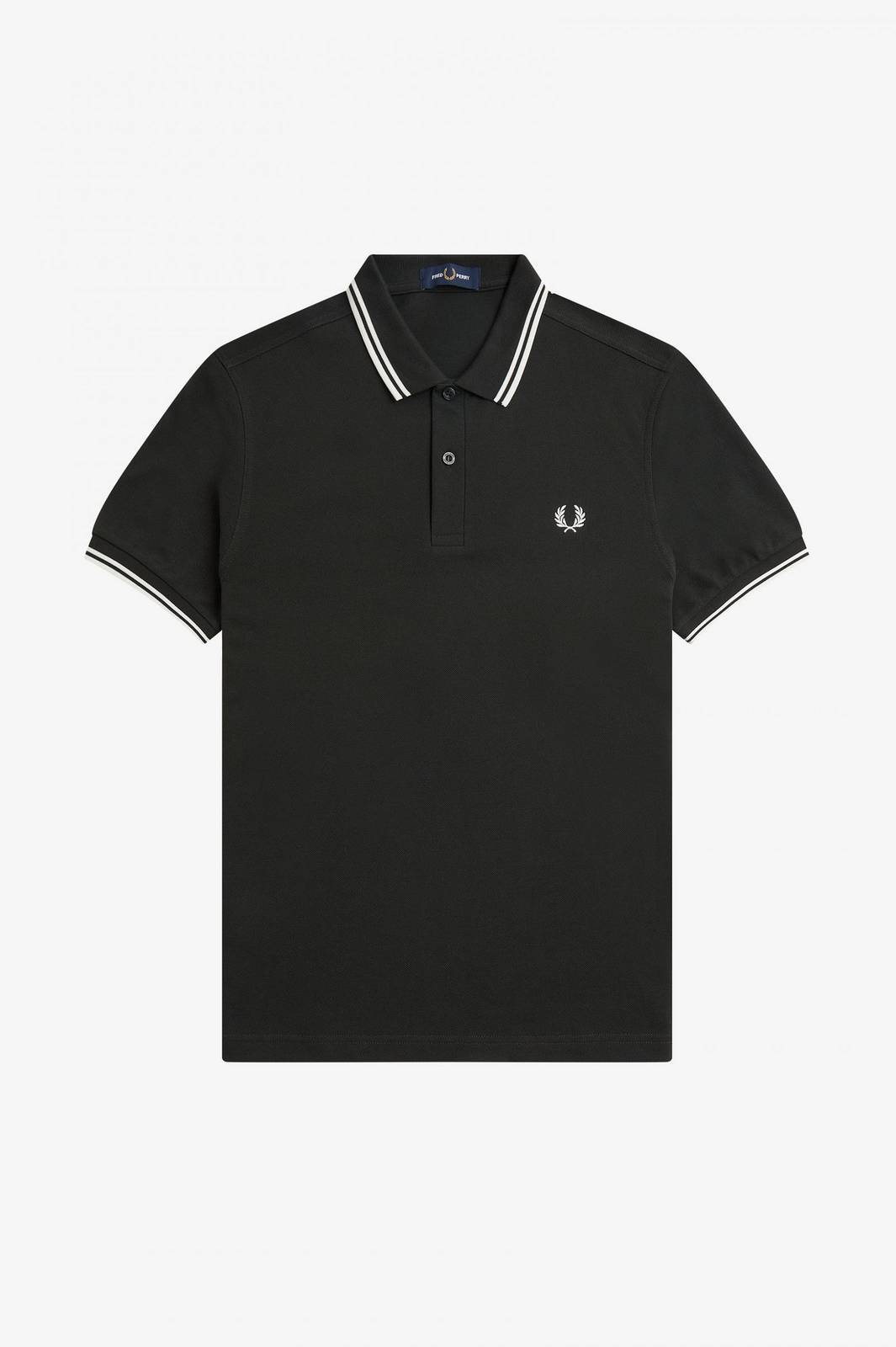 FRED PERRY Slim Fit Short Sleeve Polo Man green