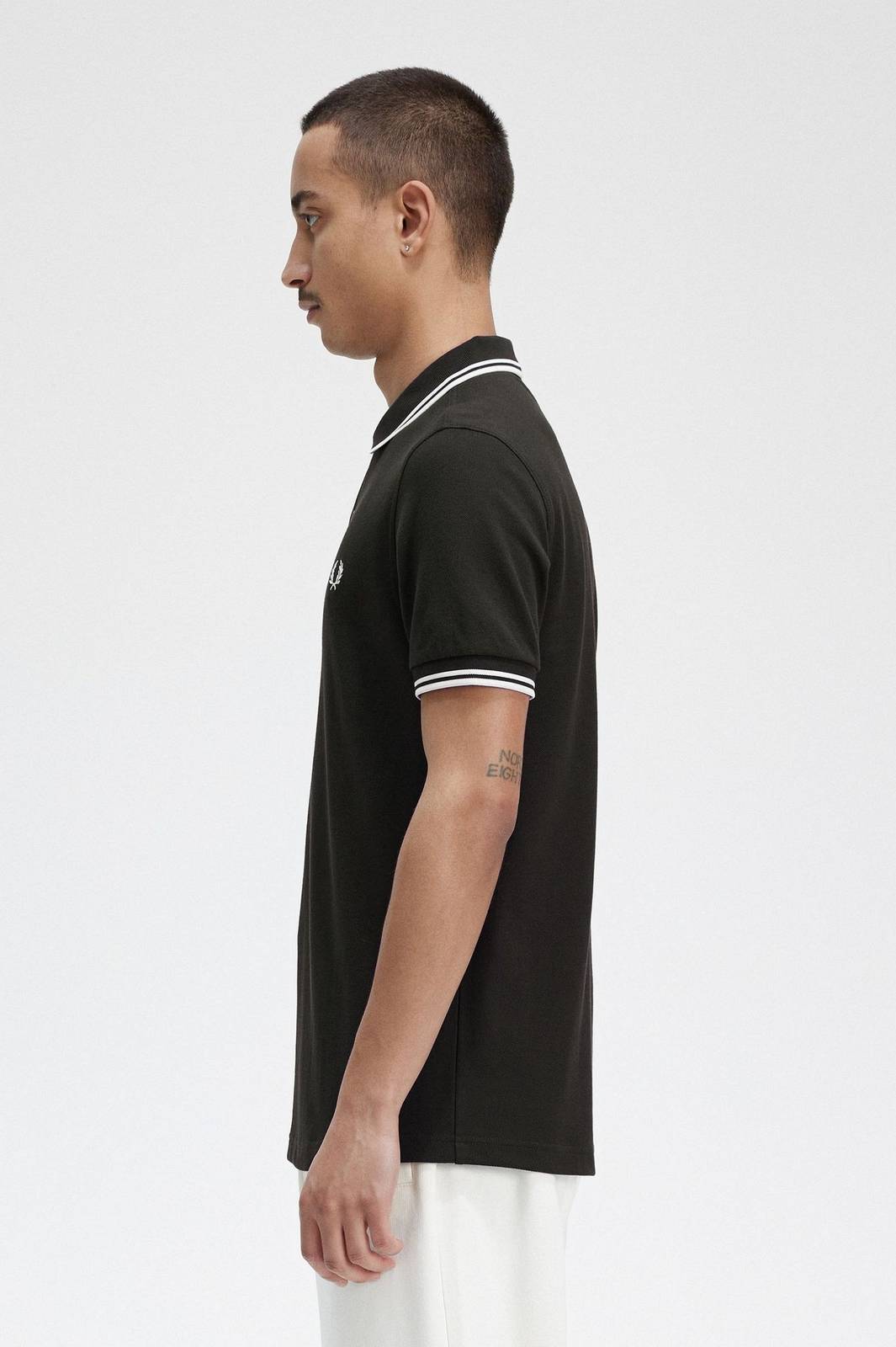 FRED PERRY Slim Fit Short Sleeve Polo Man green Photo 3