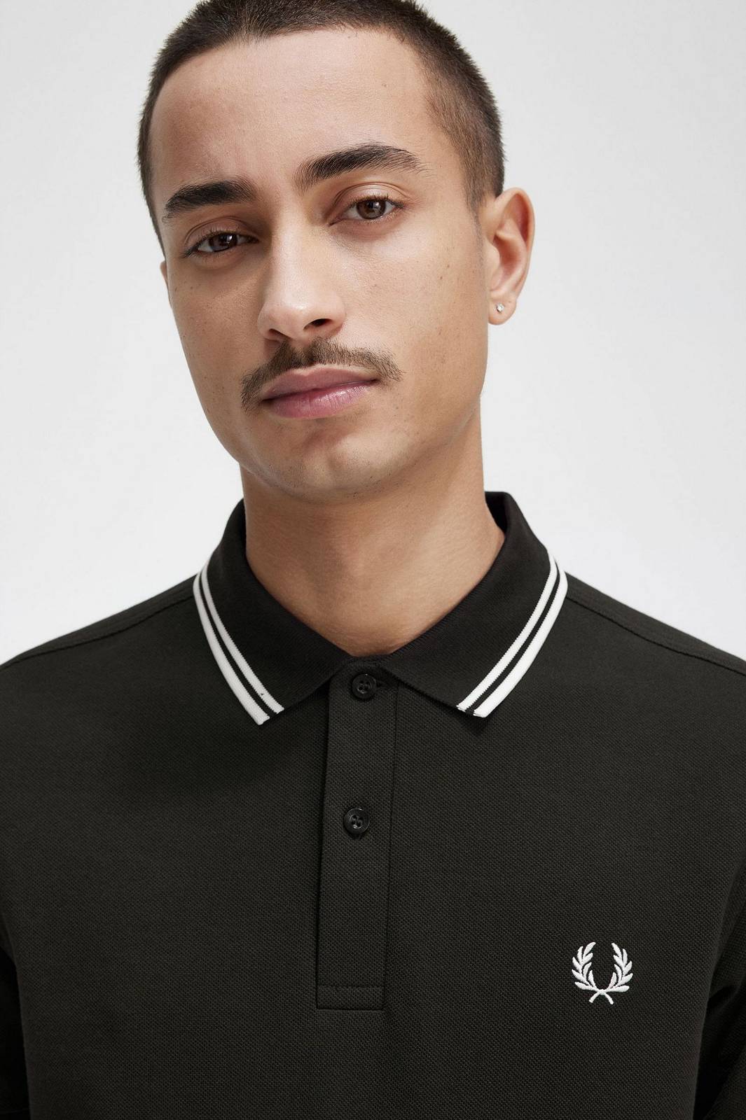 FRED PERRY Slim Fit Short Sleeve Polo Man green Photo 4