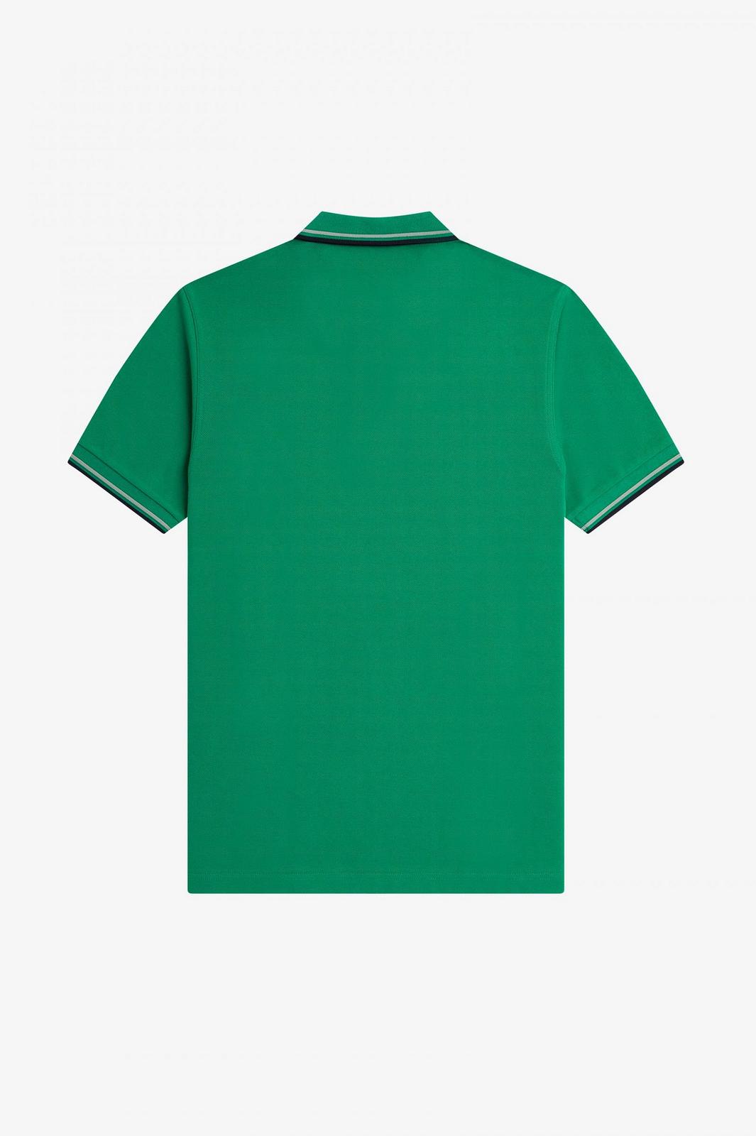 FRED PERRY Slim Fit Short Sleeve Polo Man green Photo 3