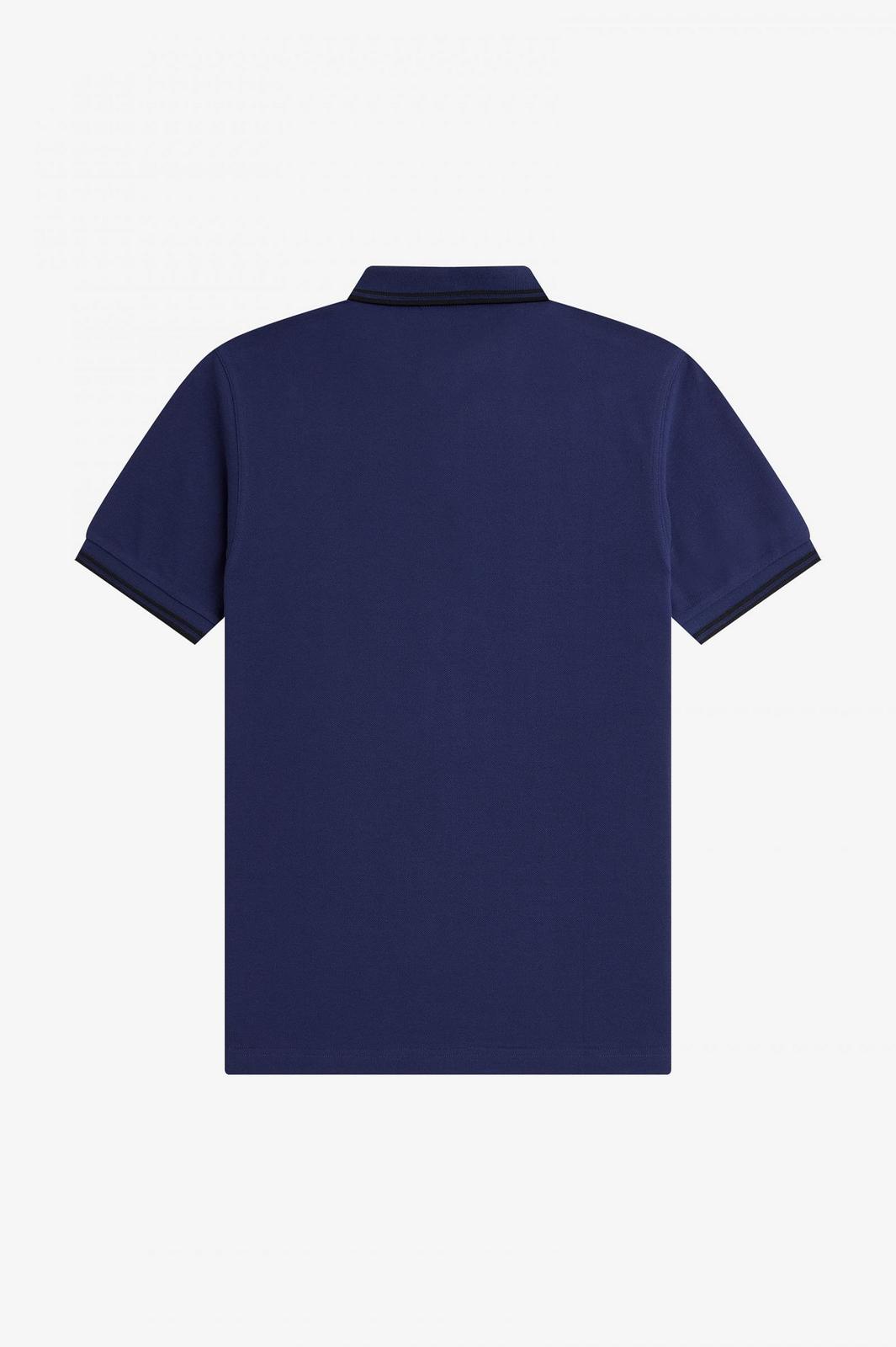 FRED PERRY Slim Fit Short Sleeve Polo Man blue Photo 2