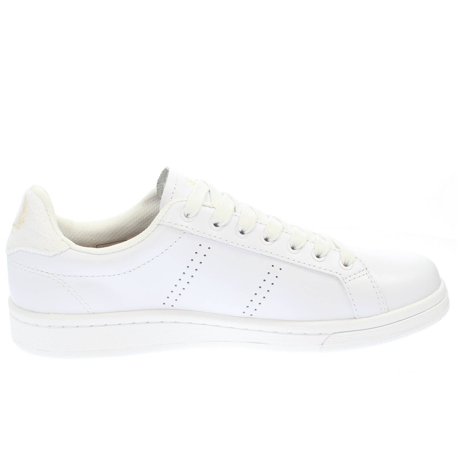 FRED PERRY Low Leather Sneakers Man white Photo 2