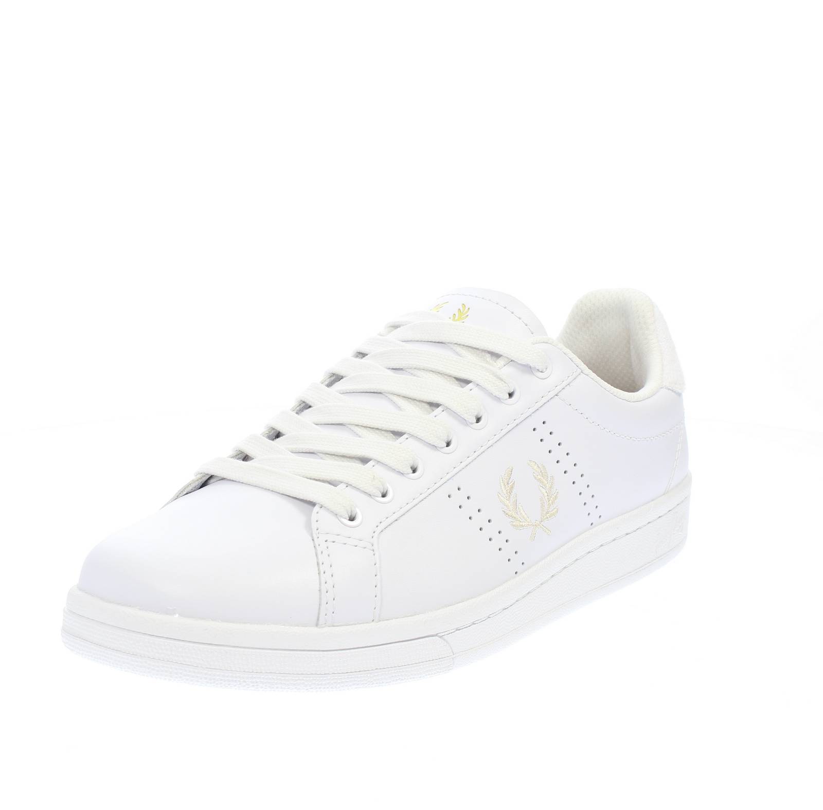FRED PERRY Sneakers basse in Pelle bianco Sneakers Casual Uomo B6333